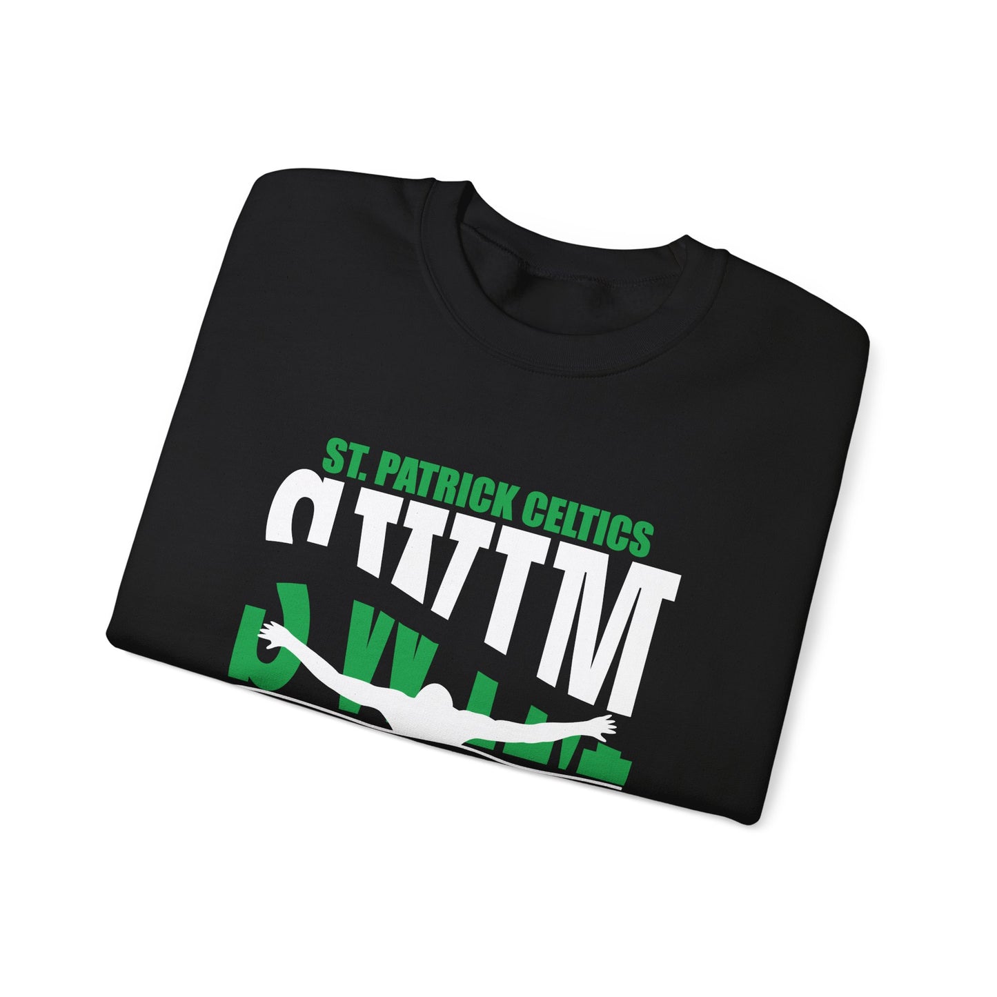 Swimming Adult Crewneck Sweatshirt