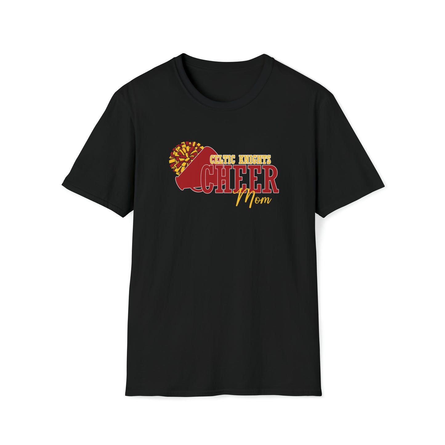 Celtic Knights Cheer Mom Softstyle T-Shirt
