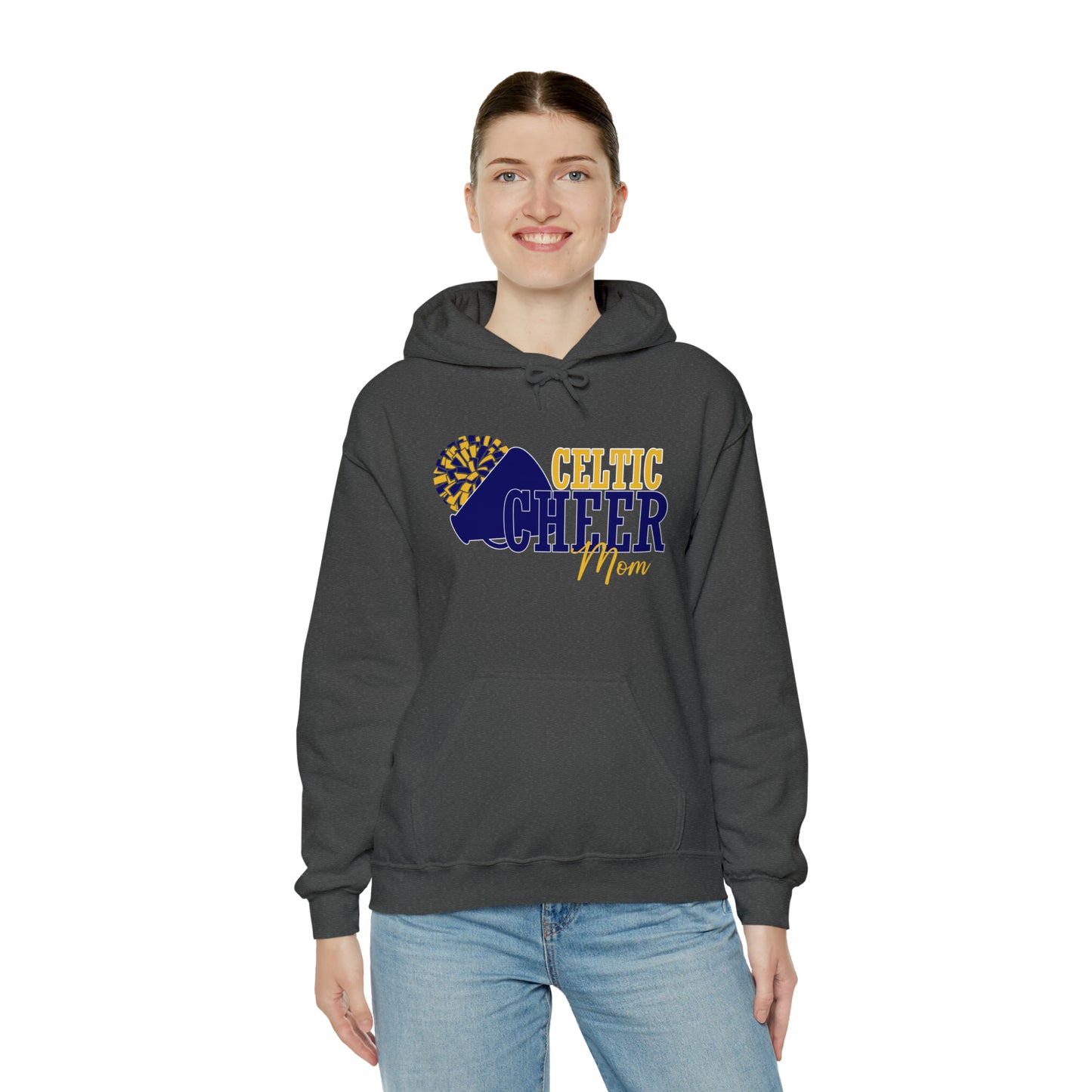 Celtic Cheer Mom Hooded Sweatshirt