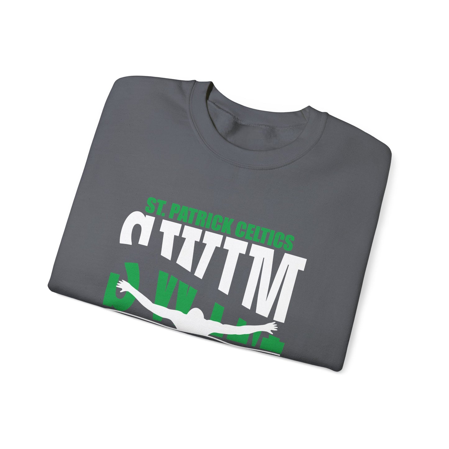 Swimming Adult Crewneck Sweatshirt