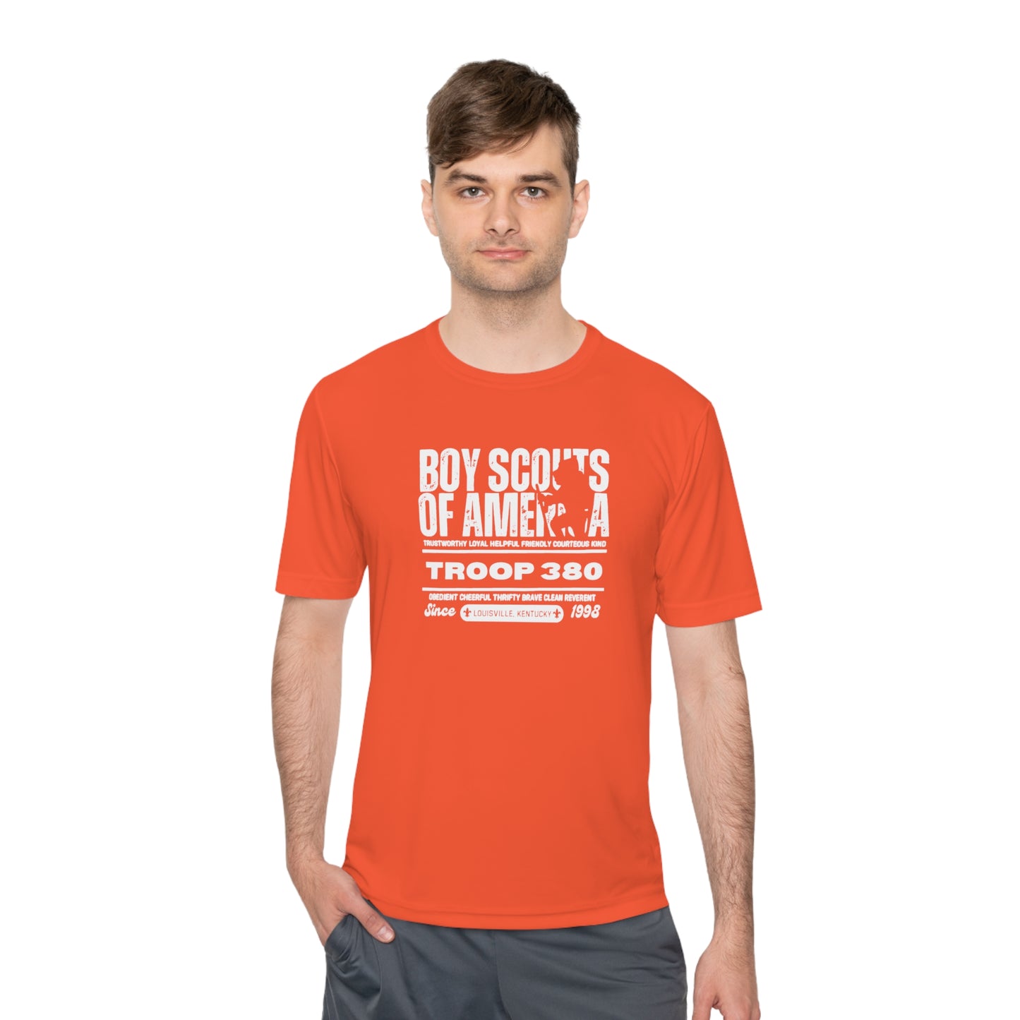 Boy Scouts Adult Moisture Wicking Tee