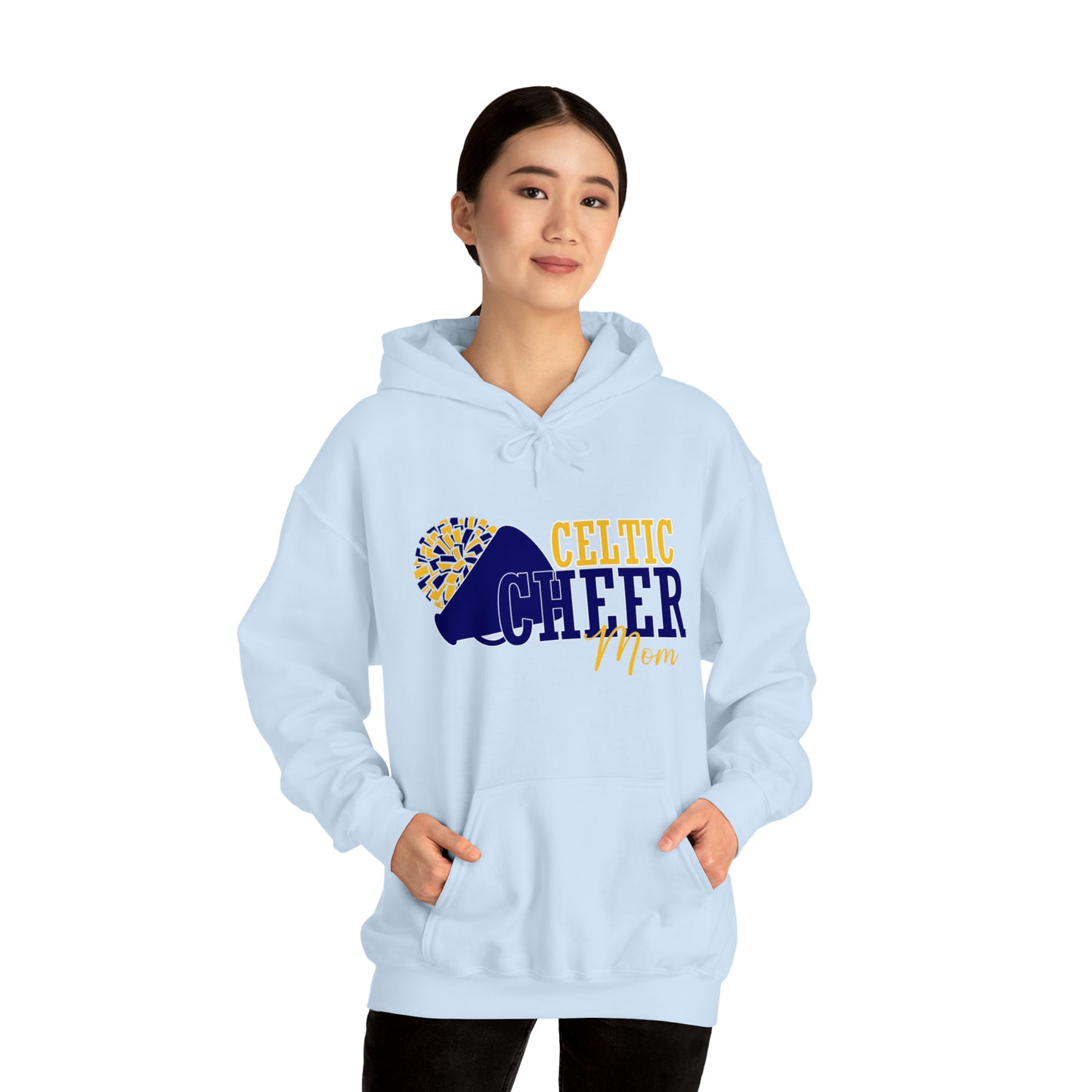 Celtic Cheer Mom Hooded Sweatshirt