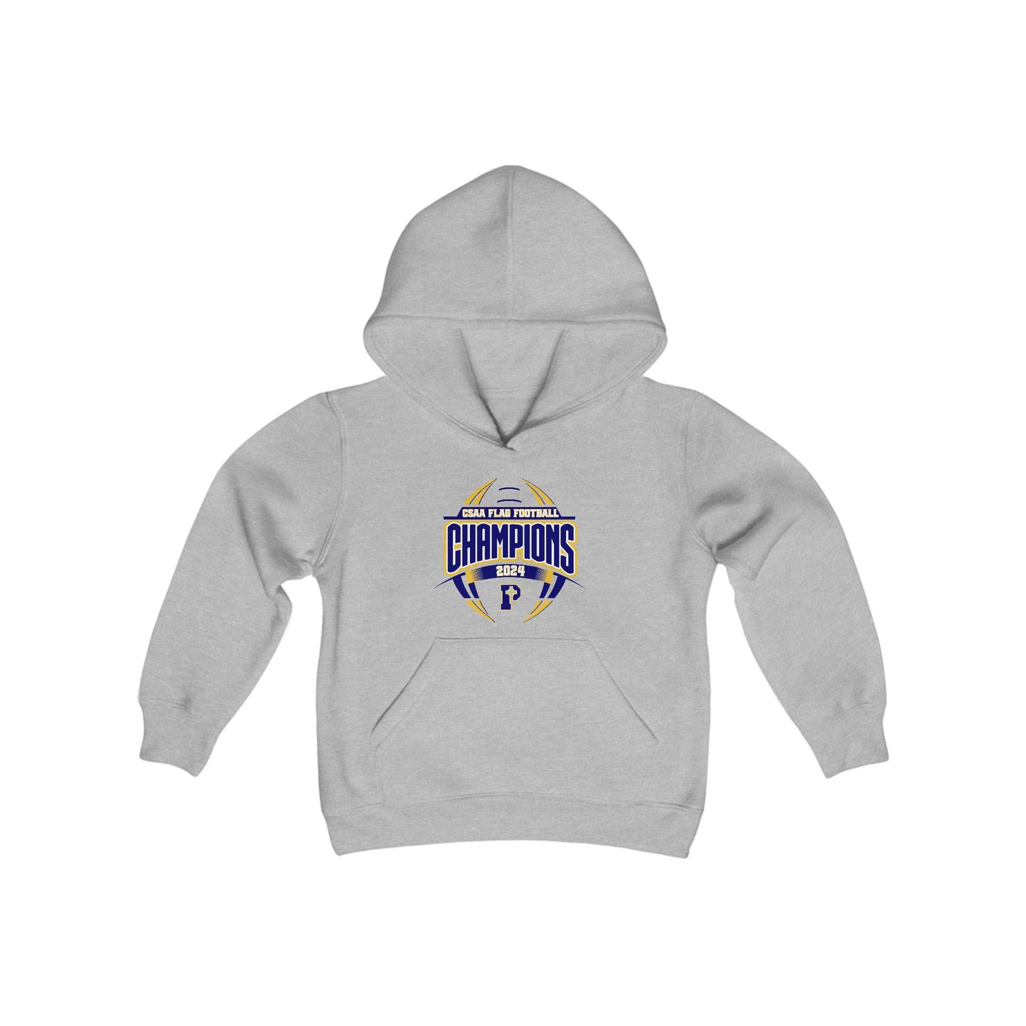 2024 Flag Football Champions Youth Hooded Sweatshirt