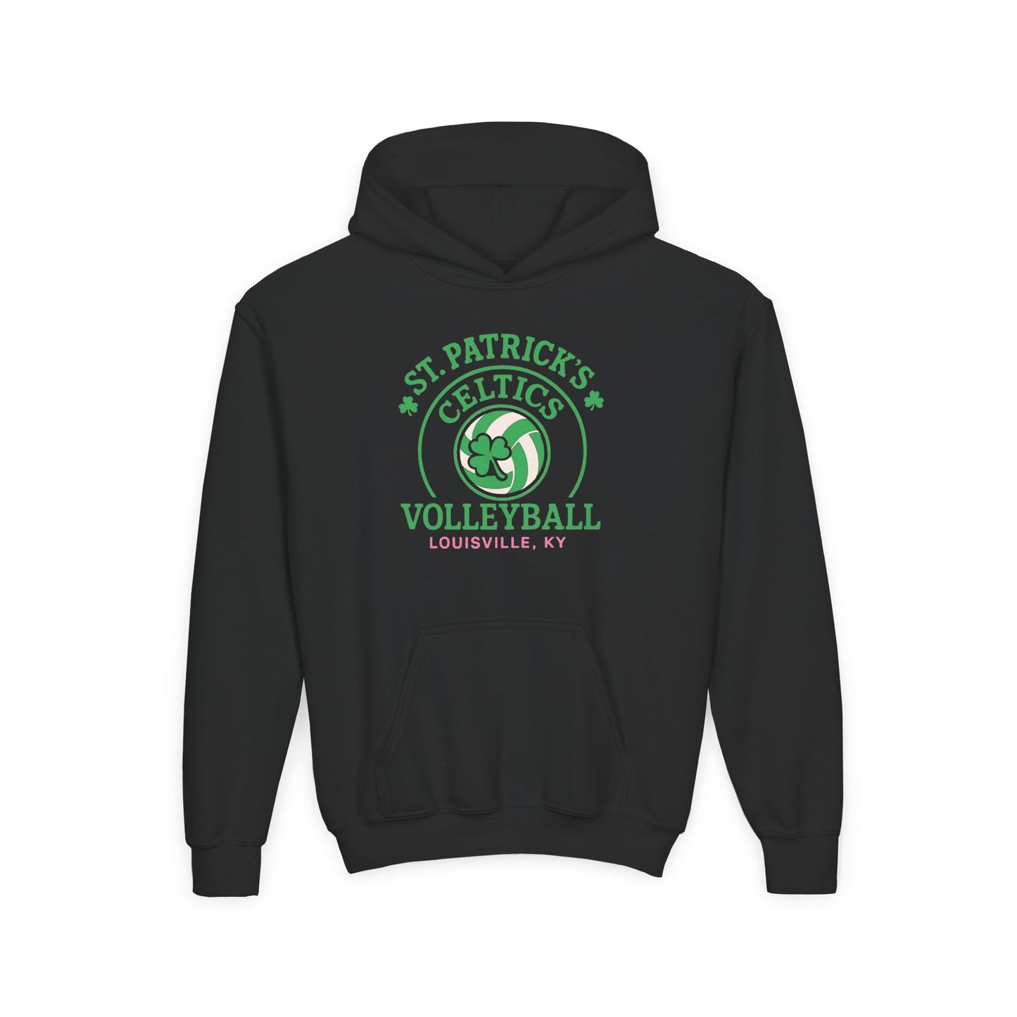 Volleyball Youth Hooded Sweatshirt