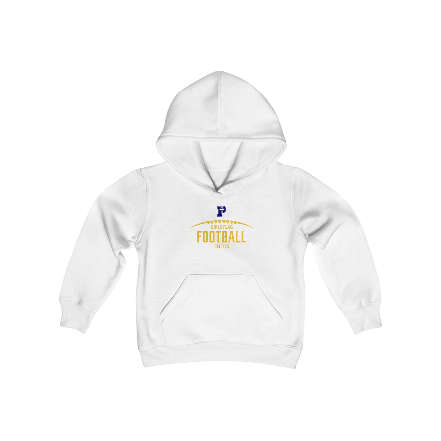 Flag Football Youth Hooded Sweatshirt