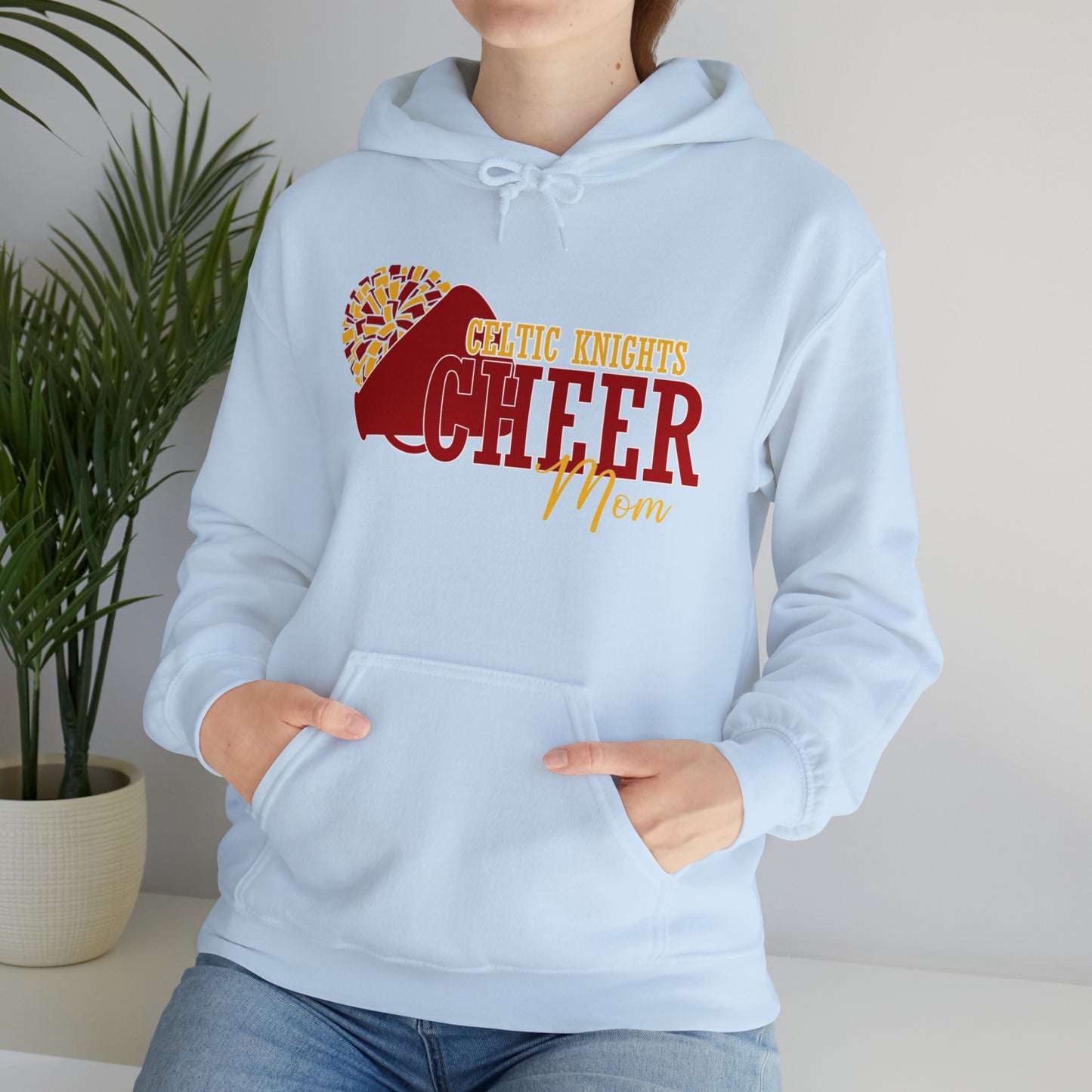 Celtic Knights Cheer Mom Hooded Sweatshirt