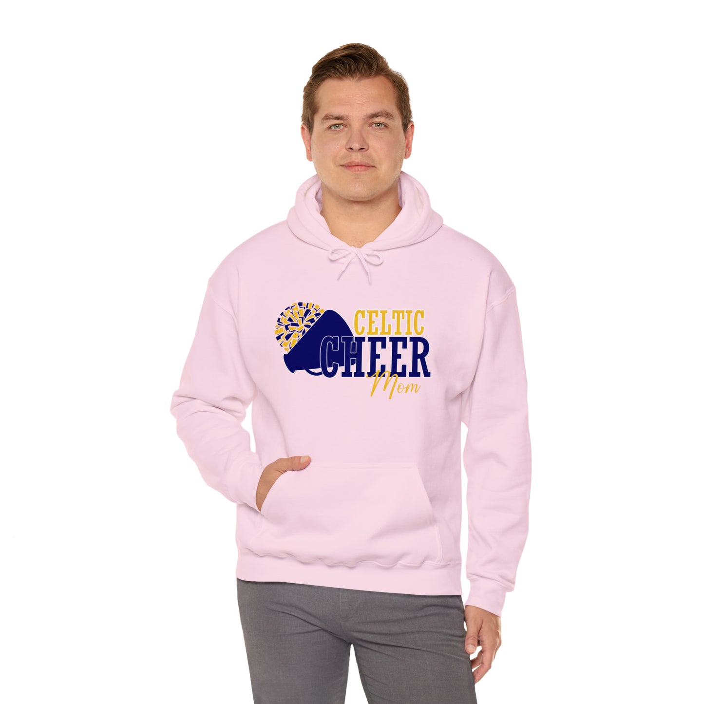 Celtic Cheer Mom Hooded Sweatshirt