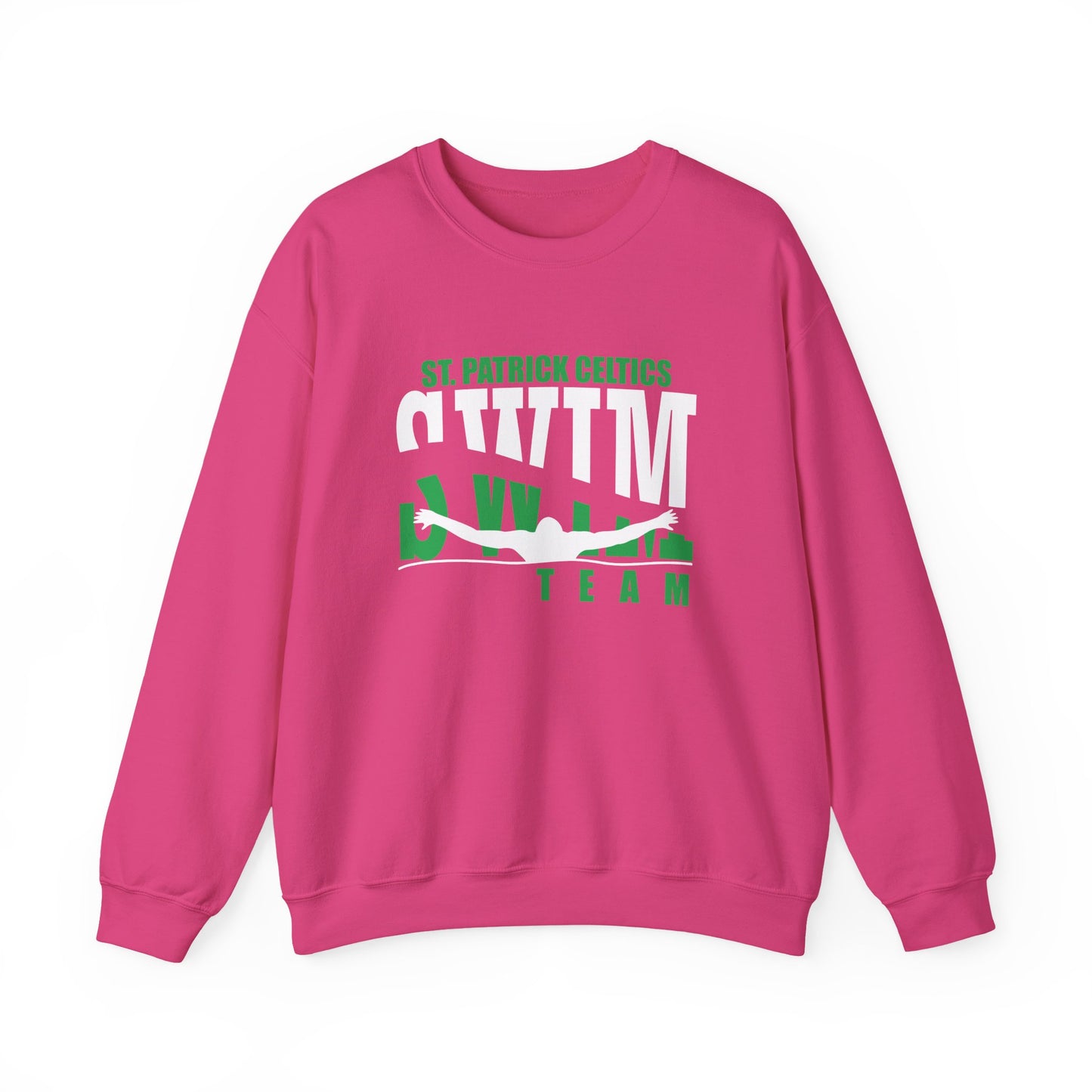Swimming Adult Crewneck Sweatshirt