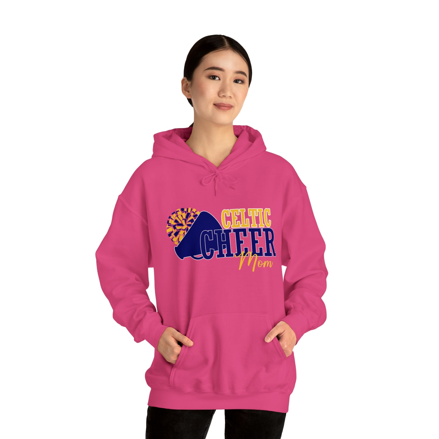 Celtic Cheer Mom Hooded Sweatshirt