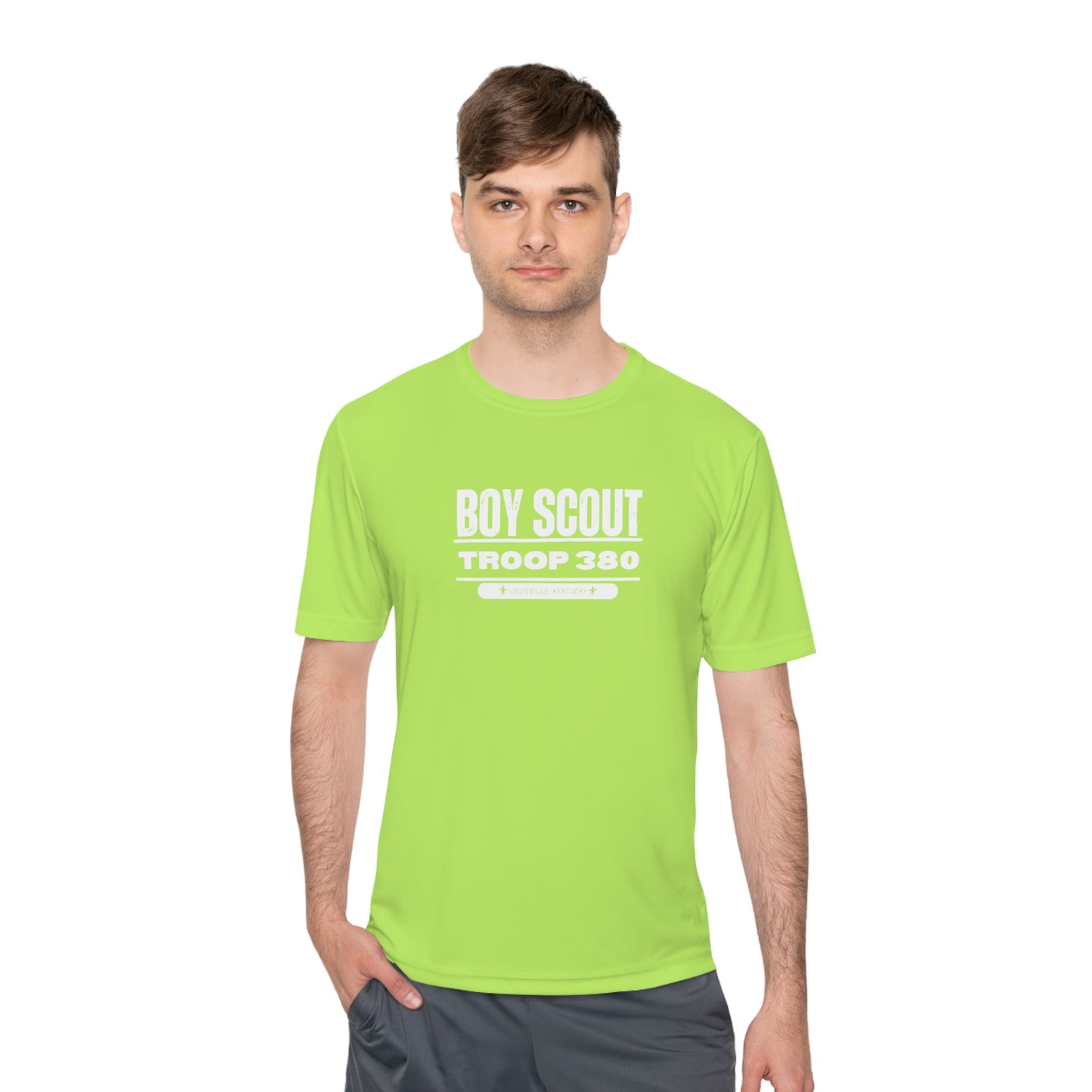 Boy Scouts Adult Moisture Wicking Tee