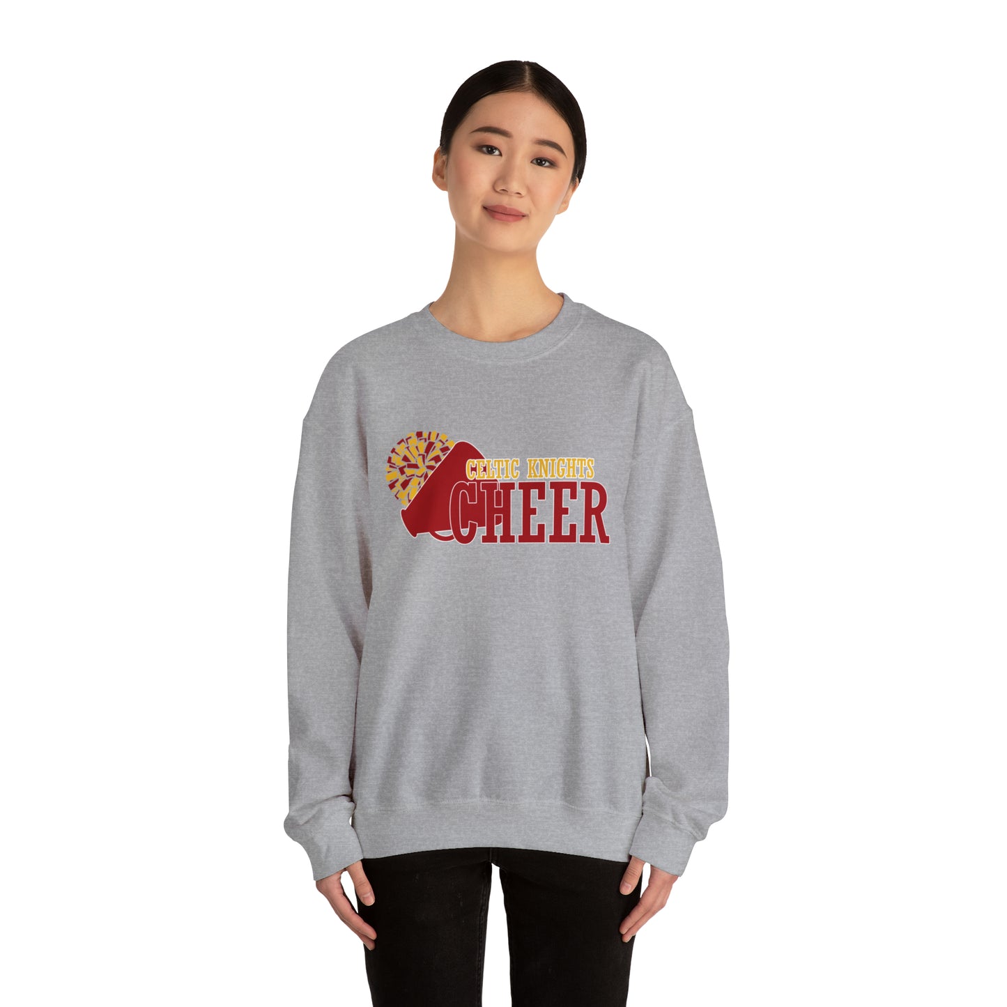 Celtic Knights Cheer Crewneck Sweatshirt