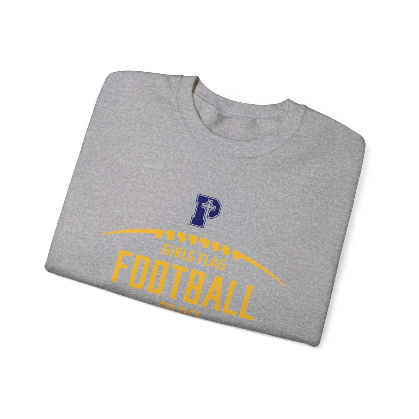 Flag Football Adult Crewneck Sweatshirt
