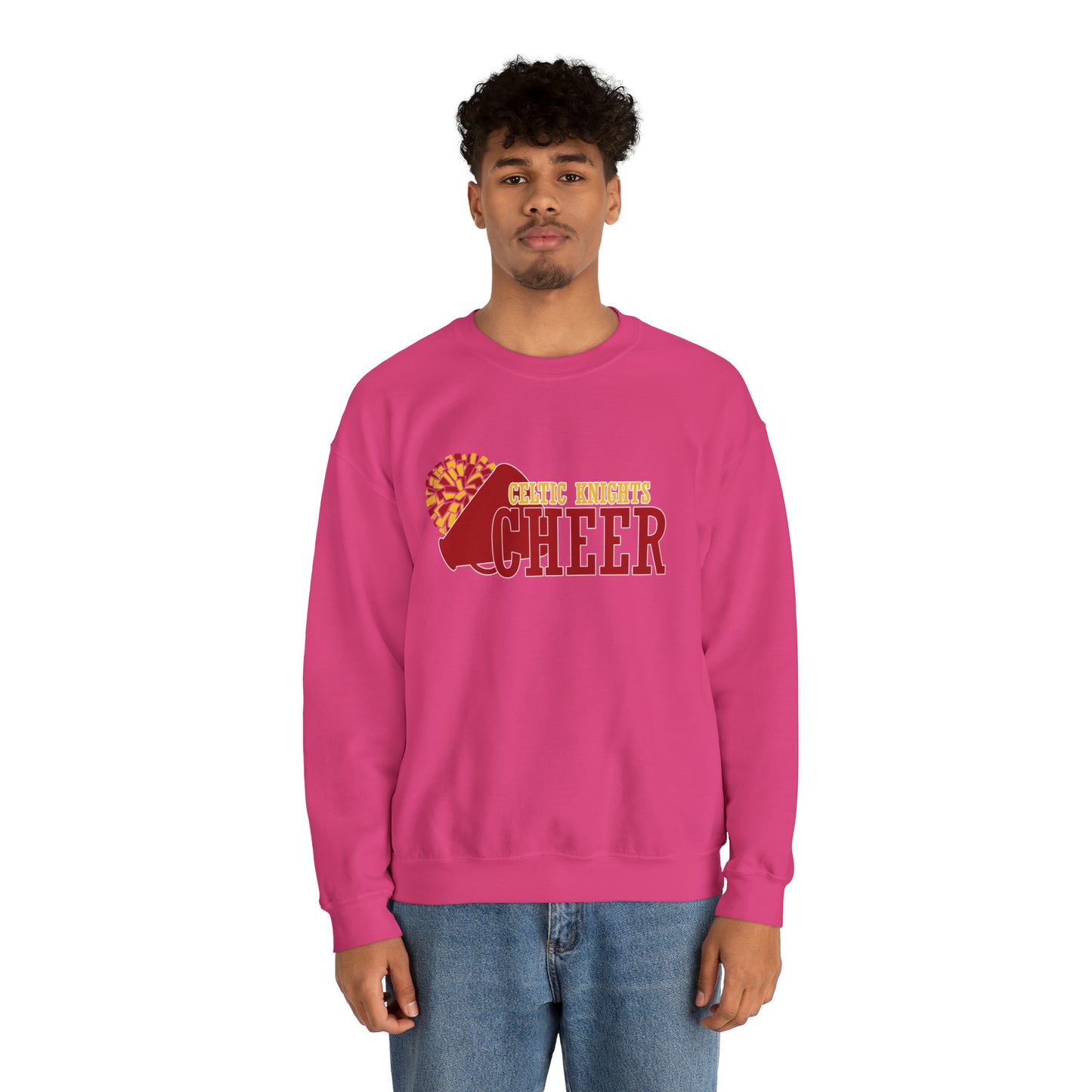 Celtic Knights Cheer Crewneck Sweatshirt