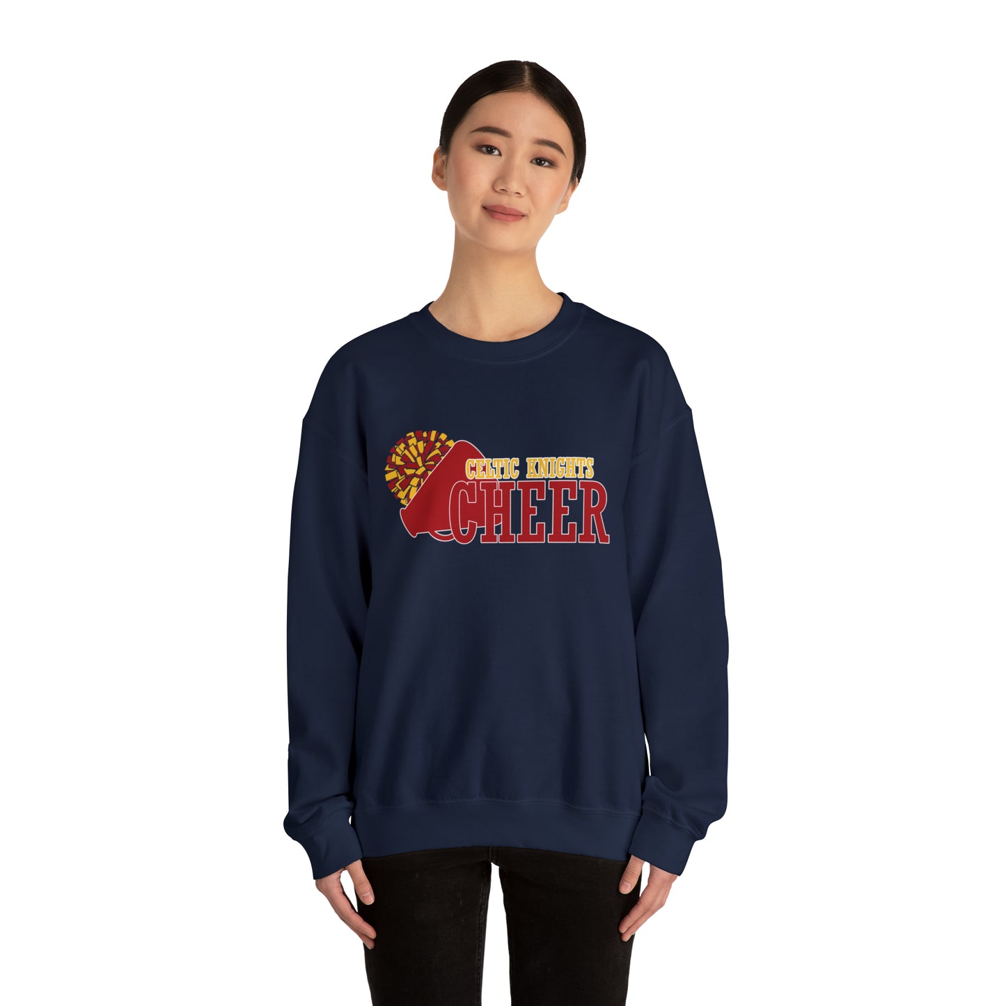 Celtic Knights Cheer Crewneck Sweatshirt