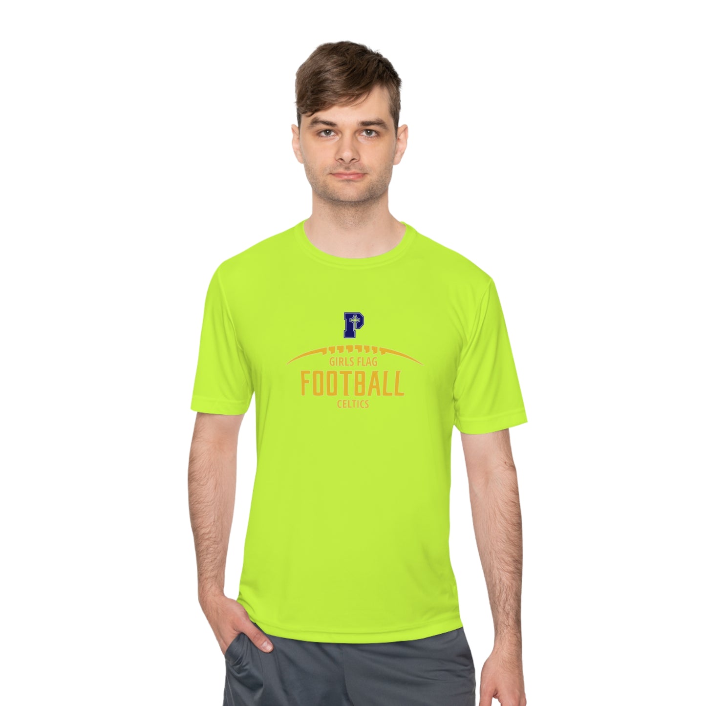Flag Football Adult Moisture Wicking Tee