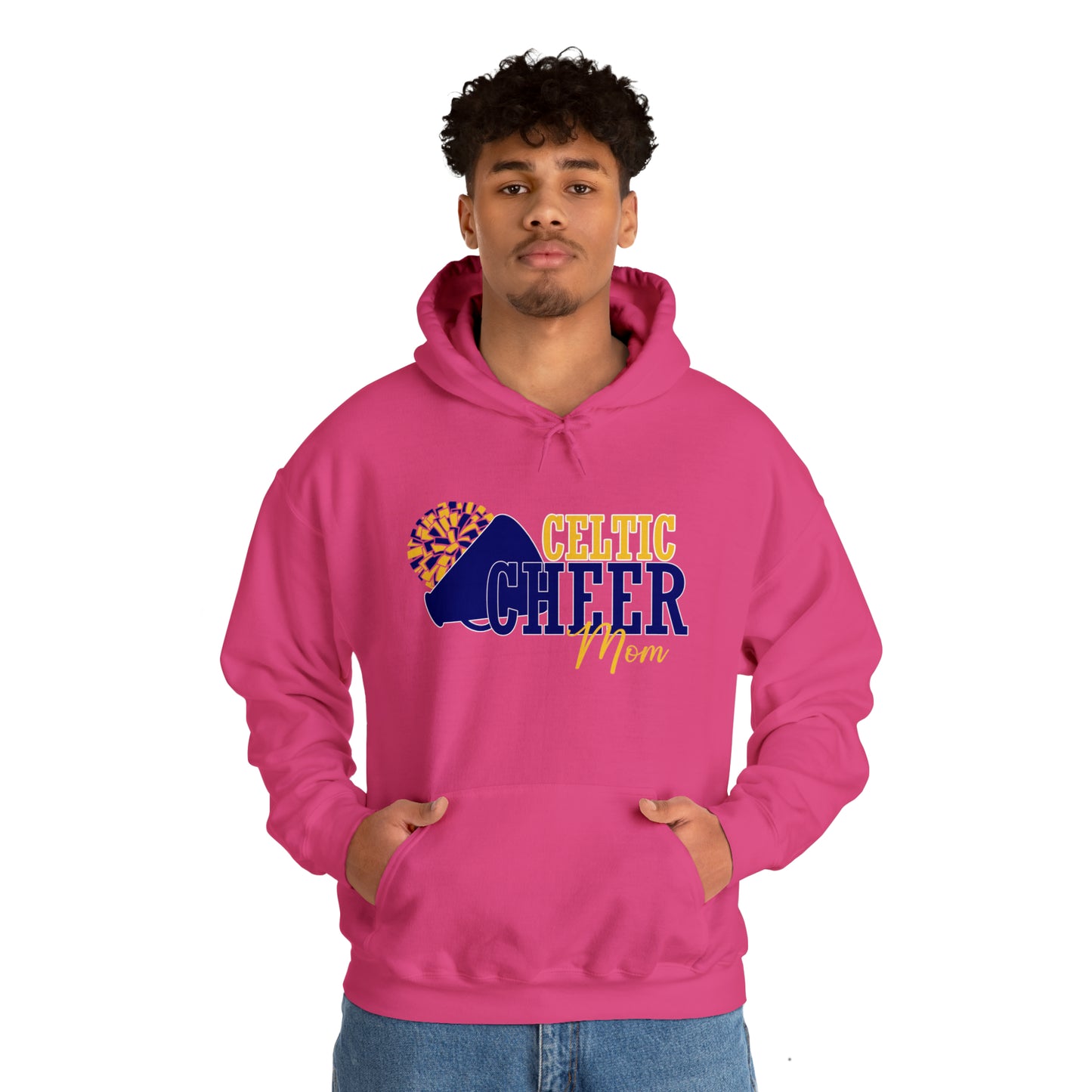 Celtic Cheer Mom Hooded Sweatshirt