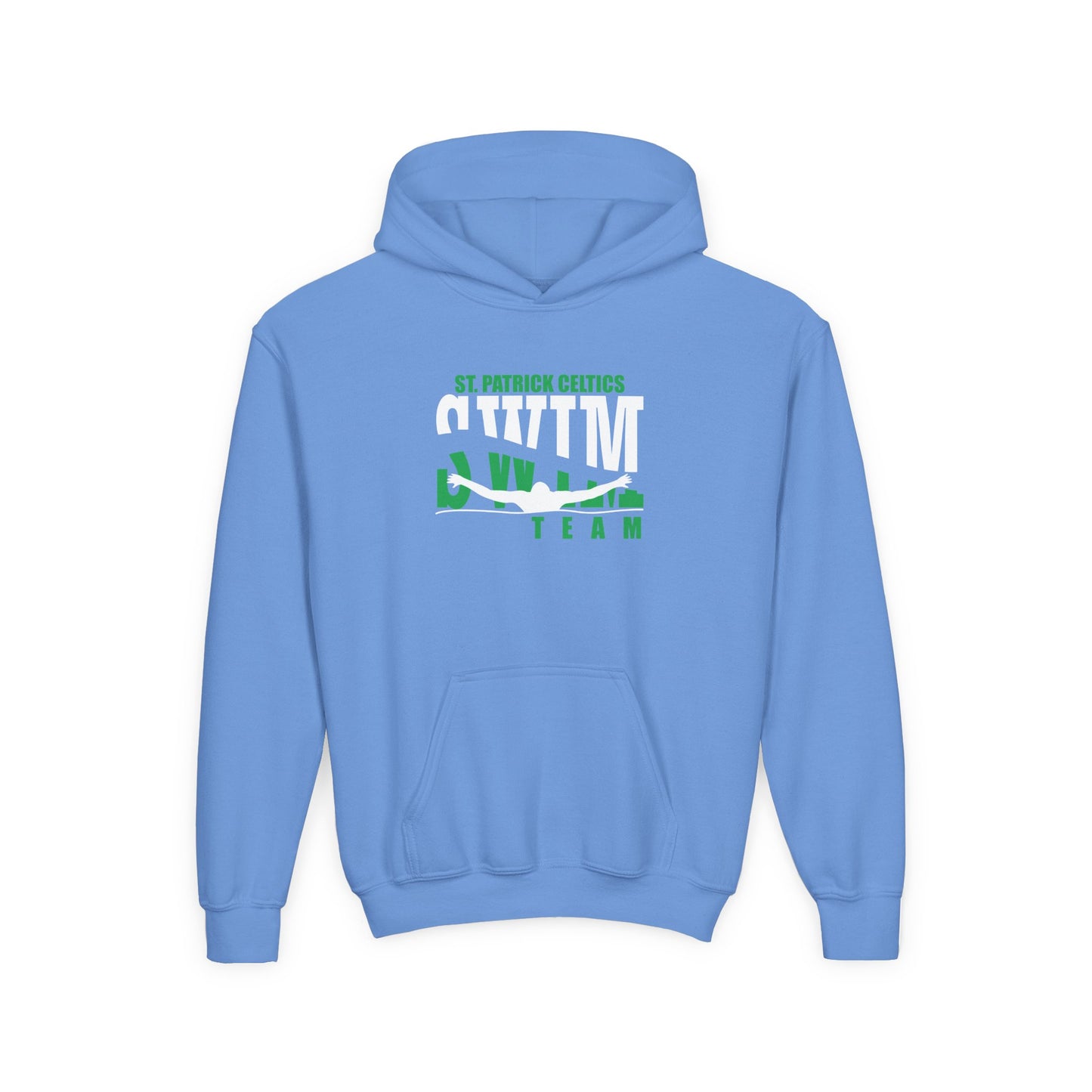 Swimming Youth Hooded Sweatshirt