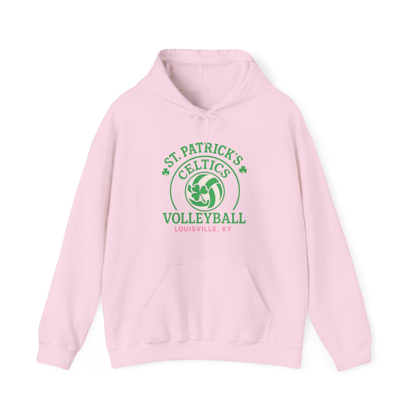 Volleyball Adult Hooded Sweatshirt