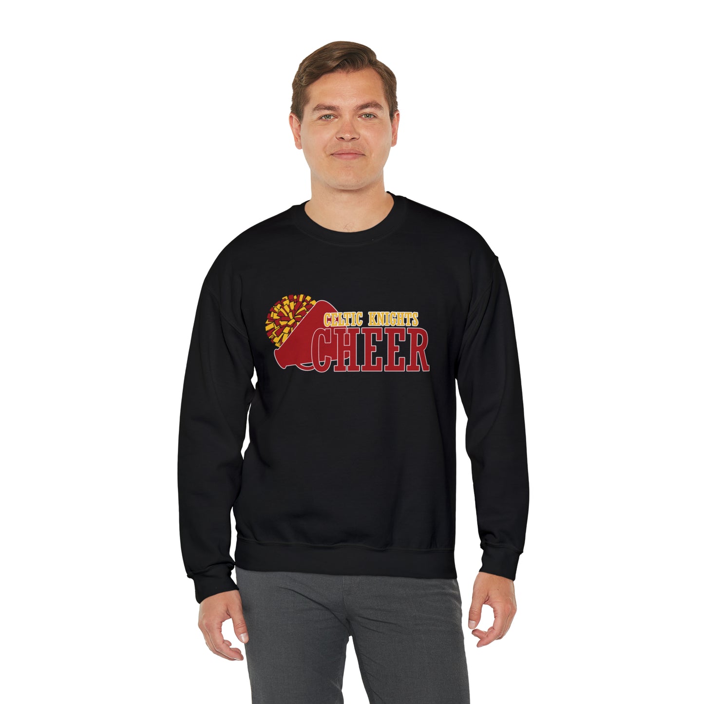 Celtic Knights Cheer Crewneck Sweatshirt