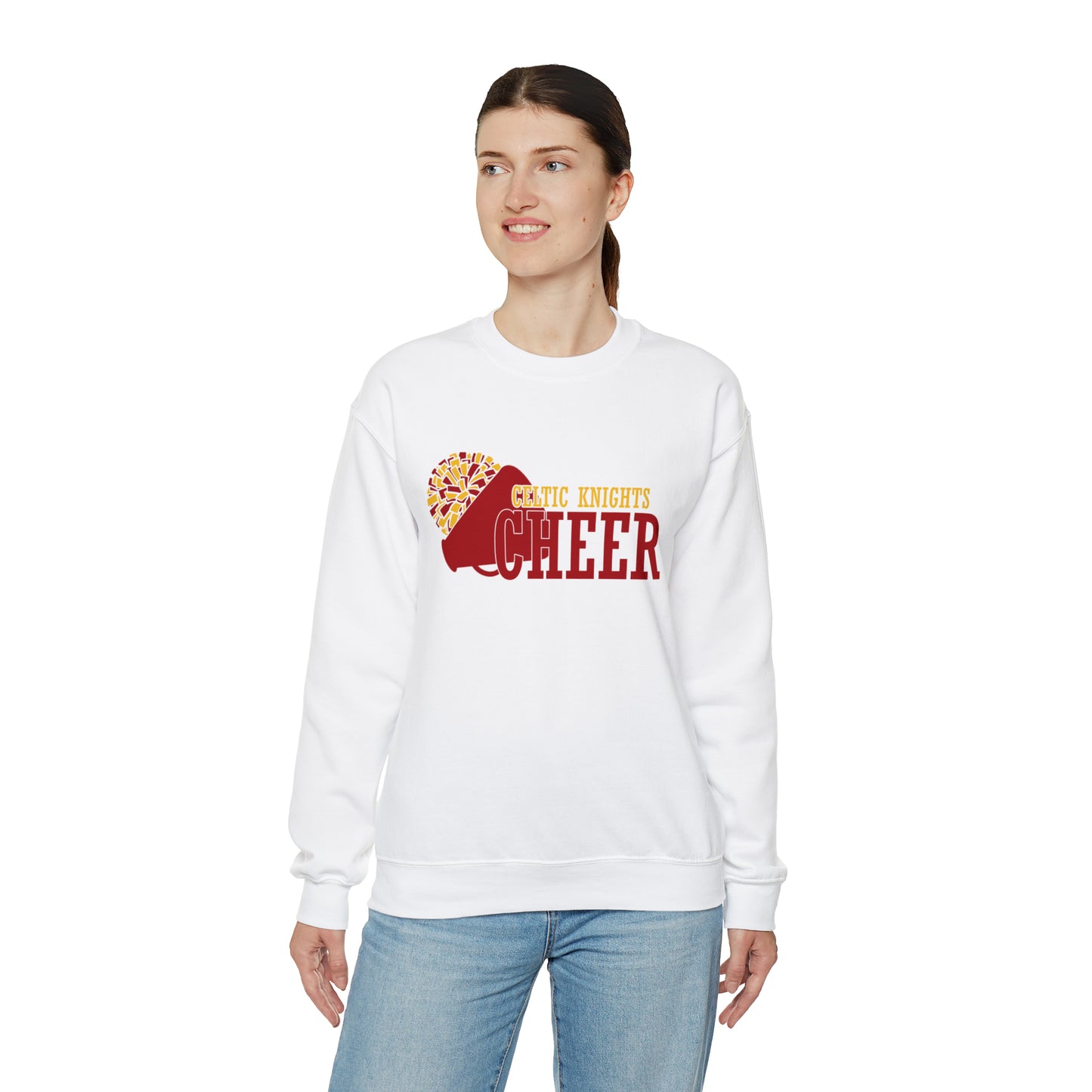 Celtic Knights Cheer Crewneck Sweatshirt
