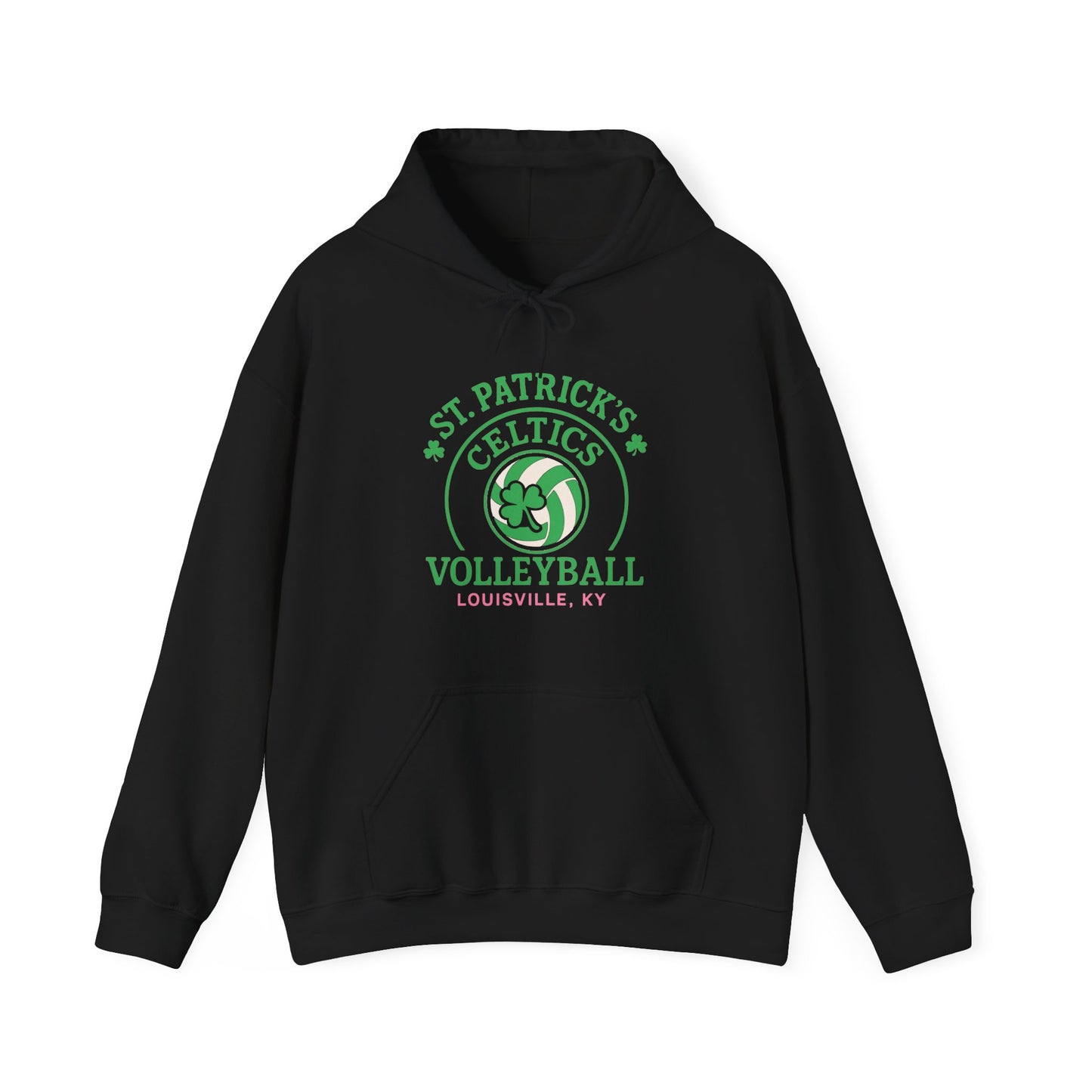 Volleyball Adult Hooded Sweatshirt