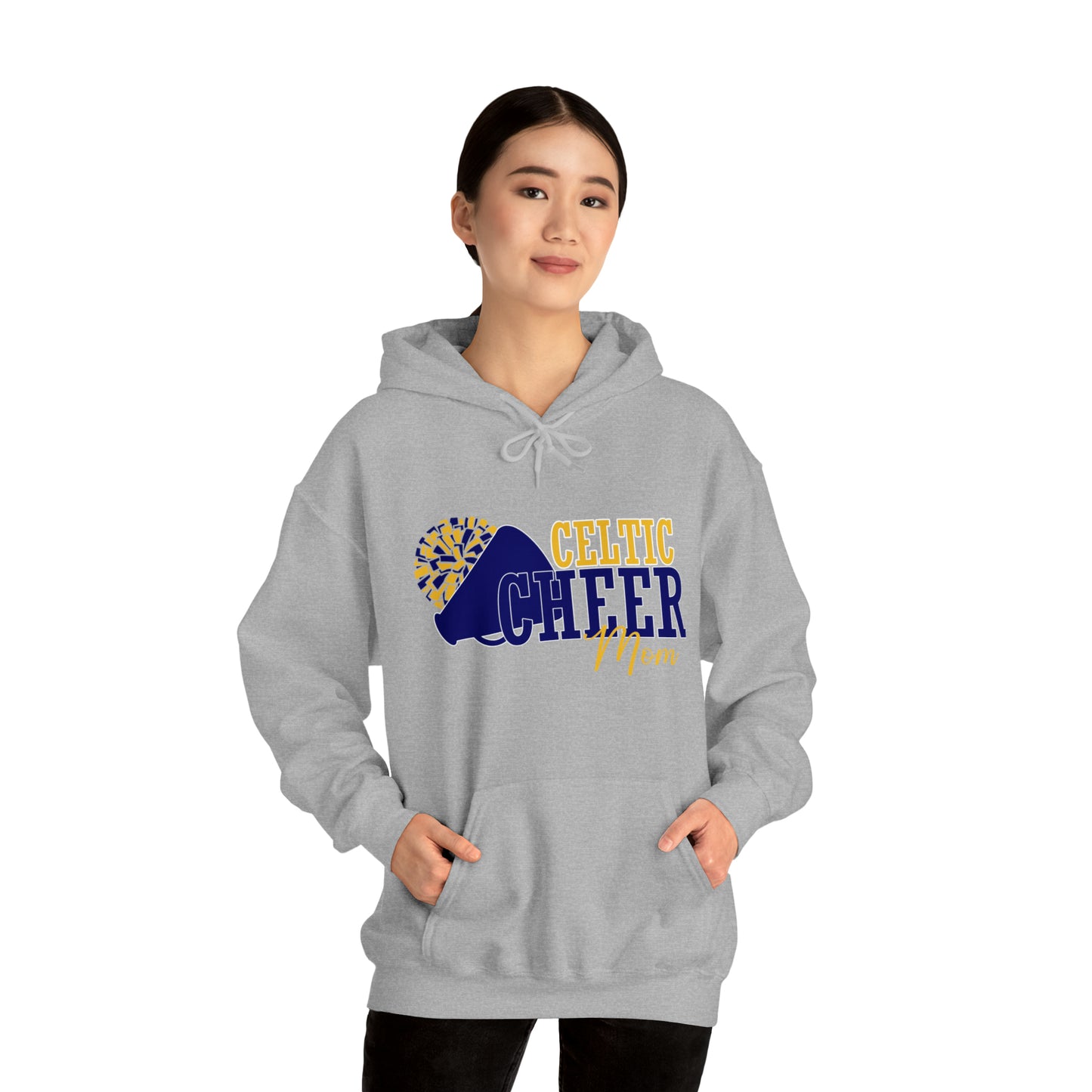 Celtic Cheer Mom Hooded Sweatshirt