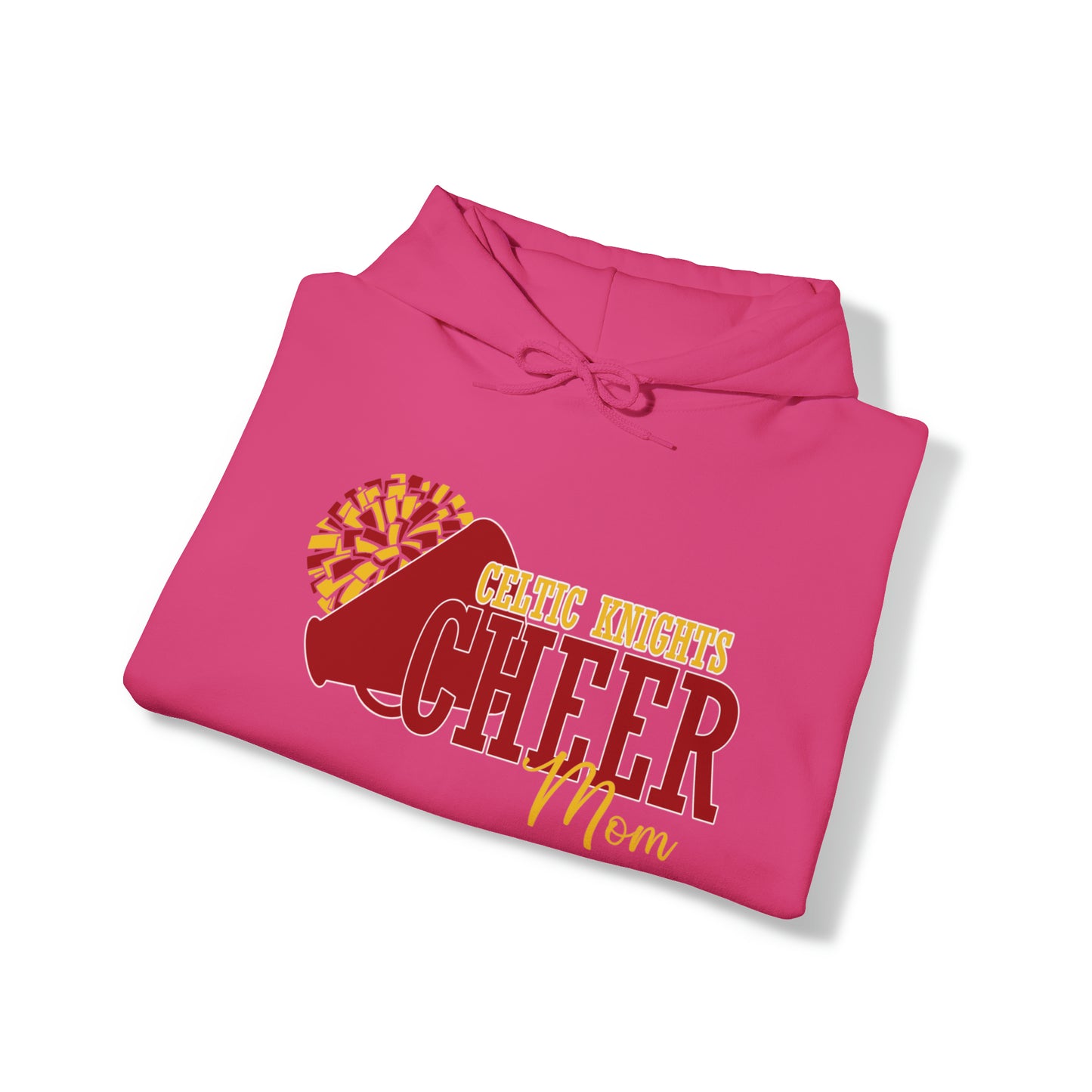 Celtic Knights Cheer Mom Hooded Sweatshirt