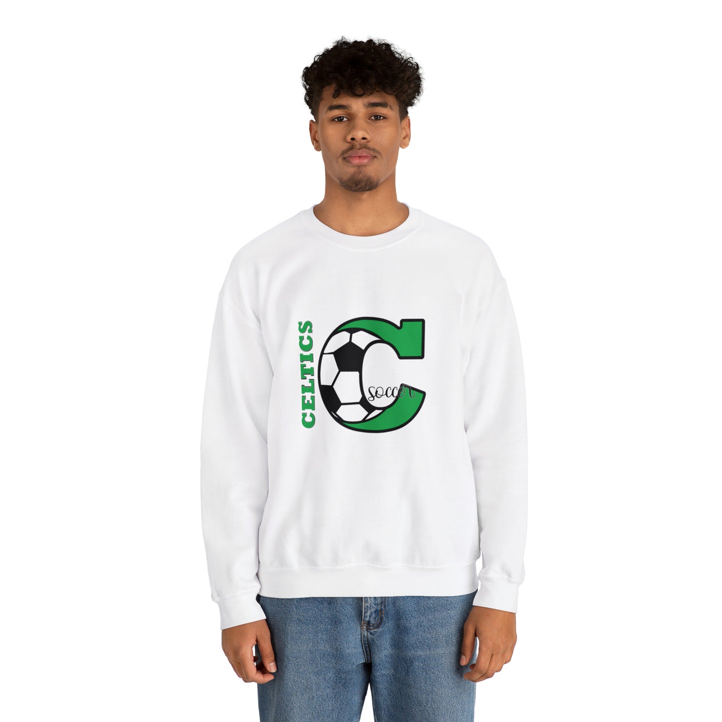 Soccer Heavy Blend™ Crewneck Sweatshirt