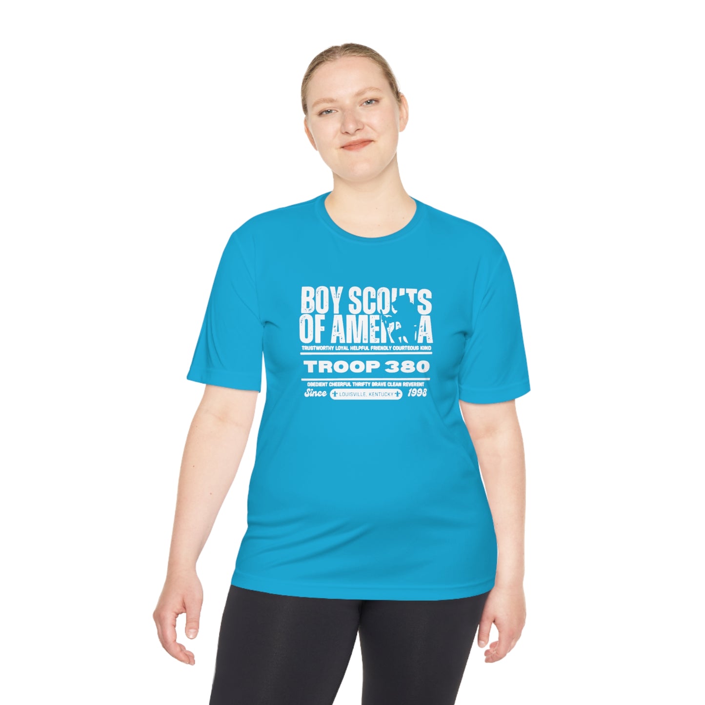 Boy Scouts Adult Moisture Wicking Tee