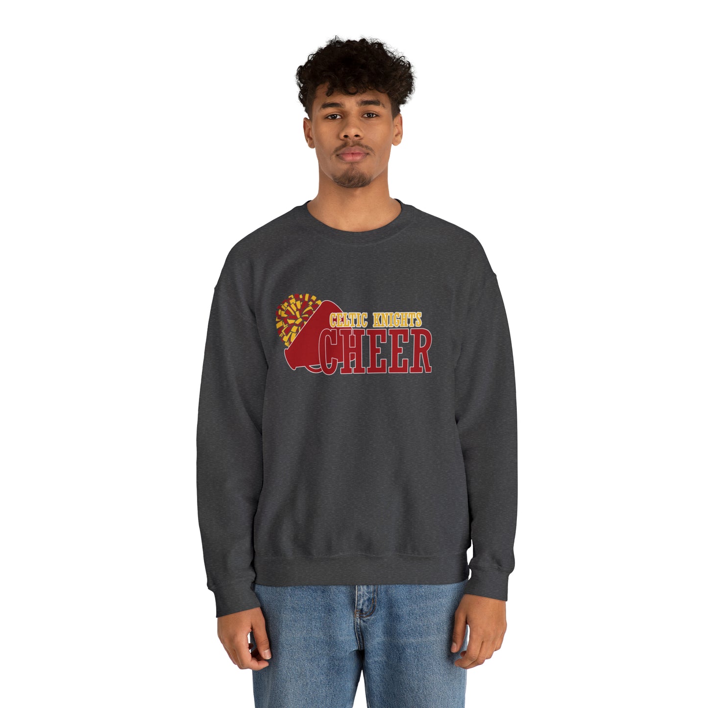 Celtic Knights Cheer Crewneck Sweatshirt