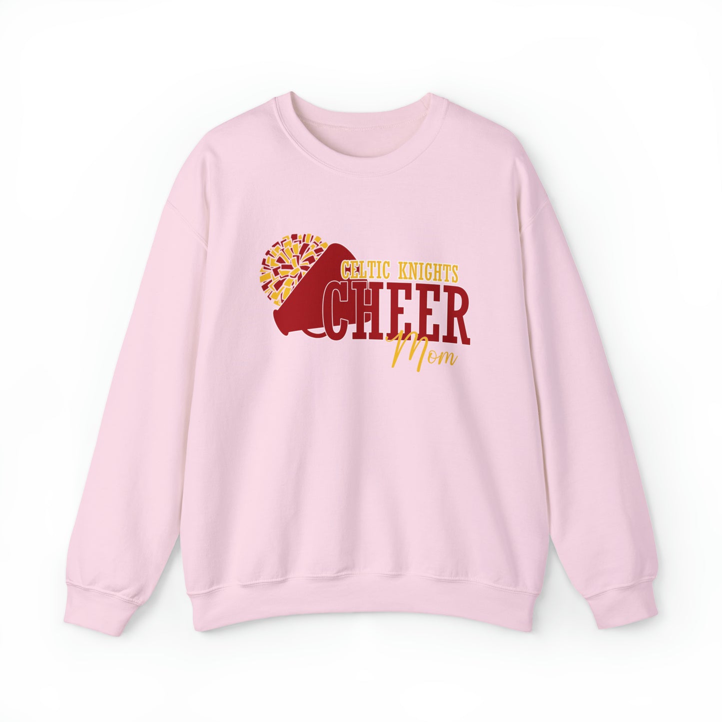 Celtic Knights Cheer Mom Crewneck Sweatshirt