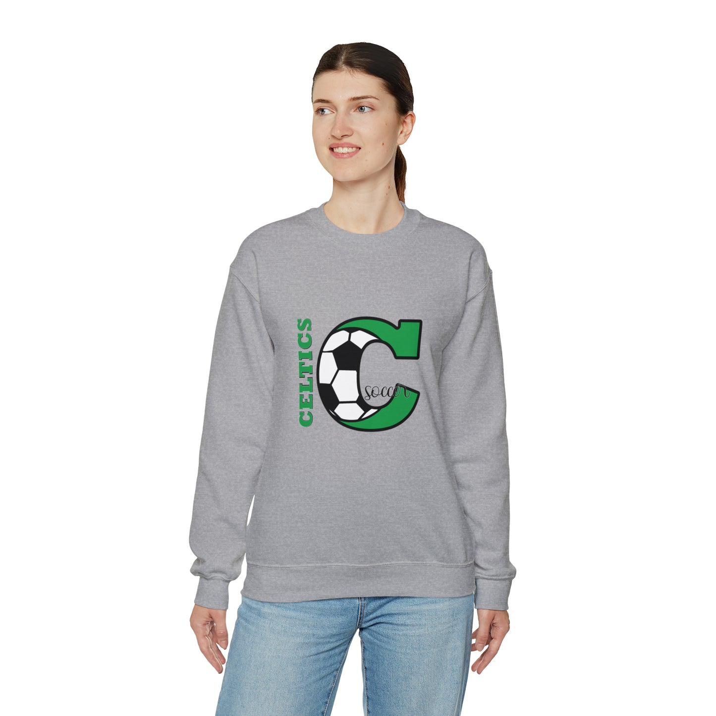 Soccer Heavy Blend™ Crewneck Sweatshirt