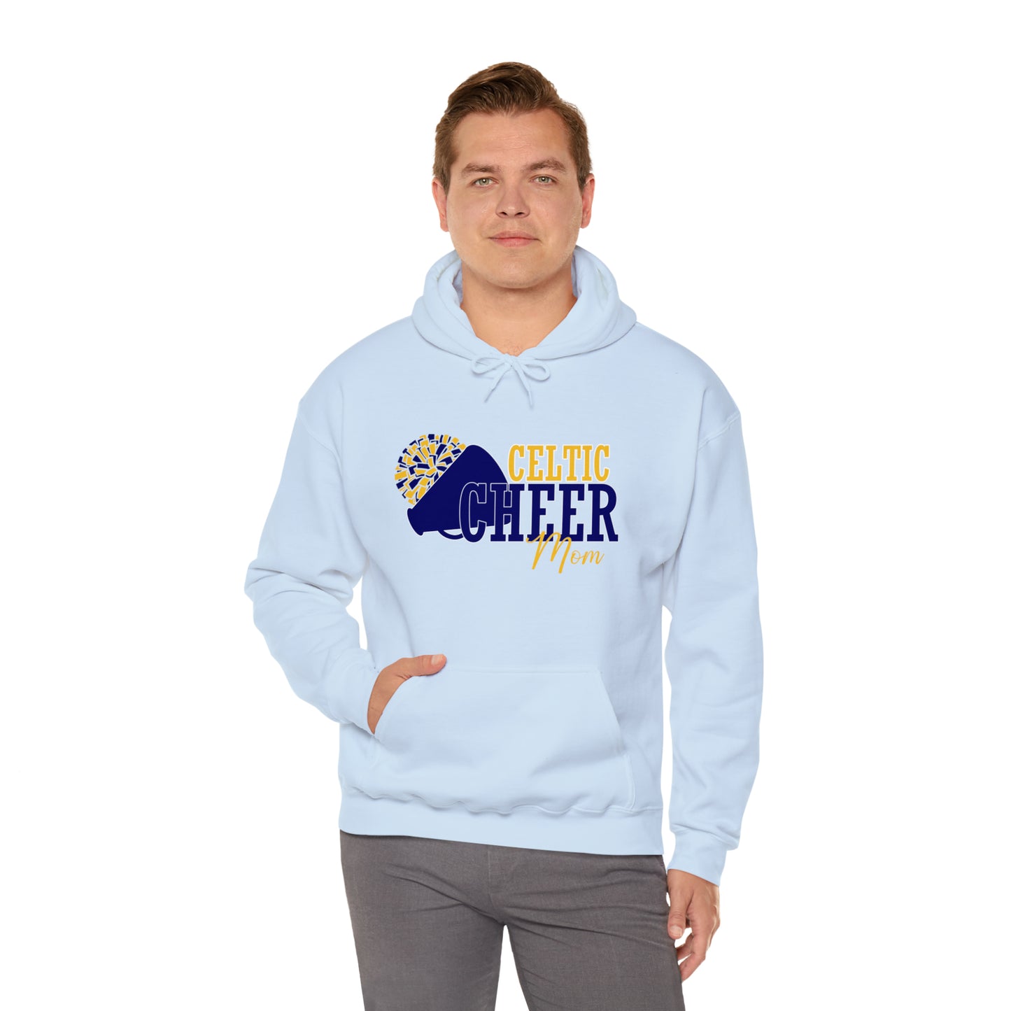 Celtic Cheer Mom Hooded Sweatshirt