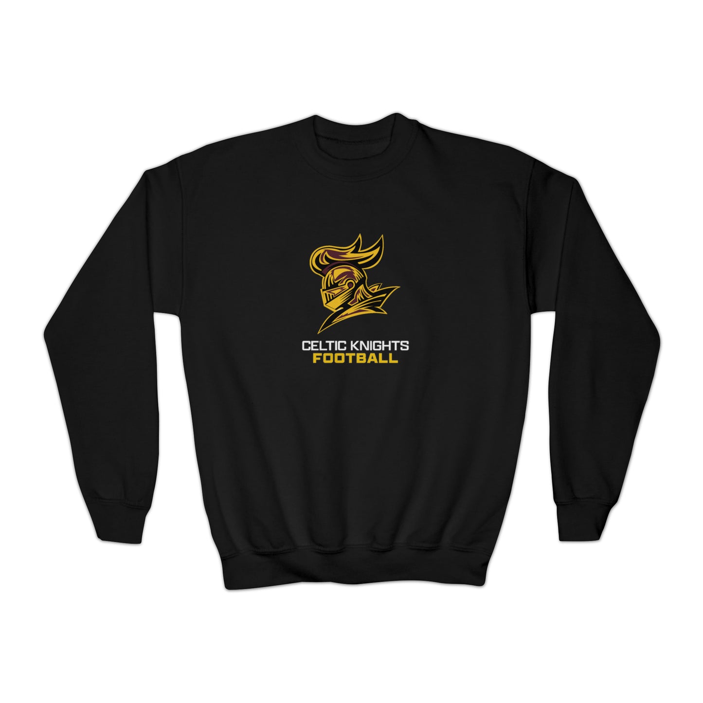 Celtic Knights Football Youth Crewneck Sweatshirt
