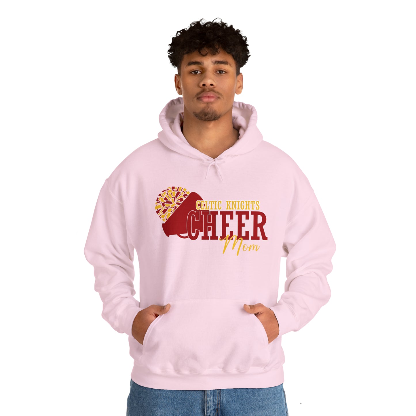 Celtic Knights Cheer Mom Hooded Sweatshirt