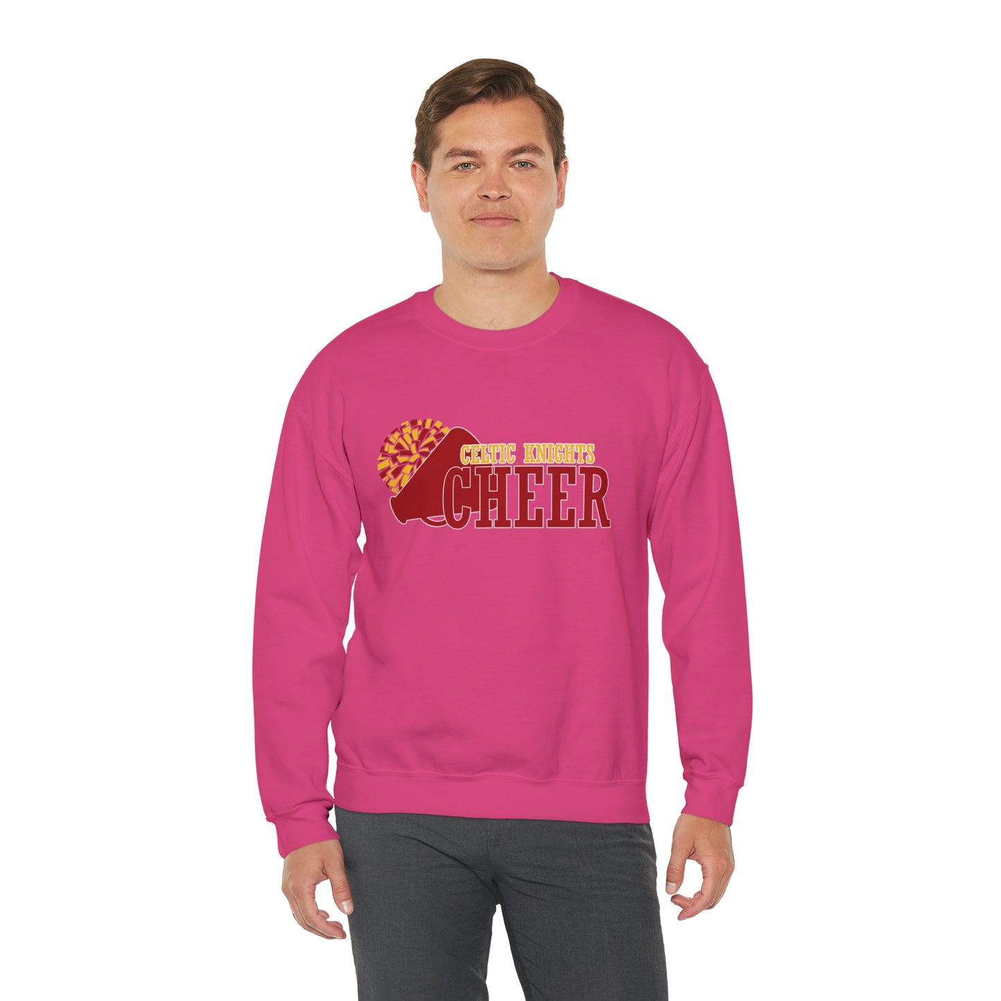 Celtic Knights Cheer Crewneck Sweatshirt