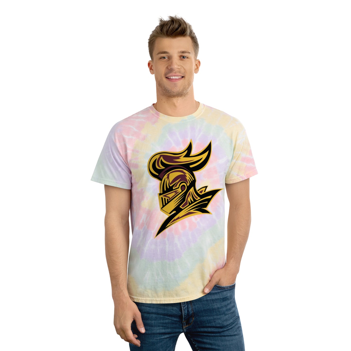 Celtic Knights Tie-Dye Tee, Spiral