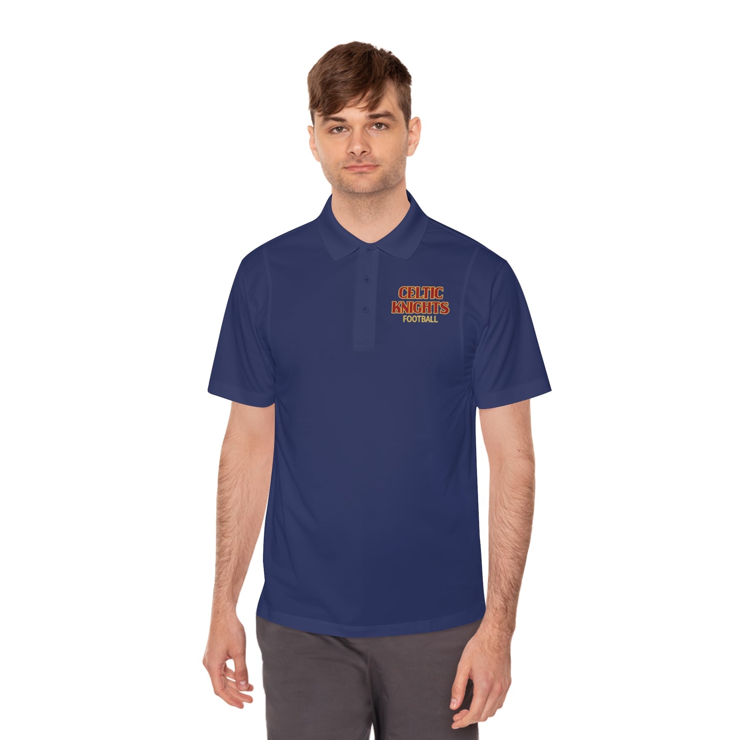 Celtic Knights Football Men's Sport Polo Shirt