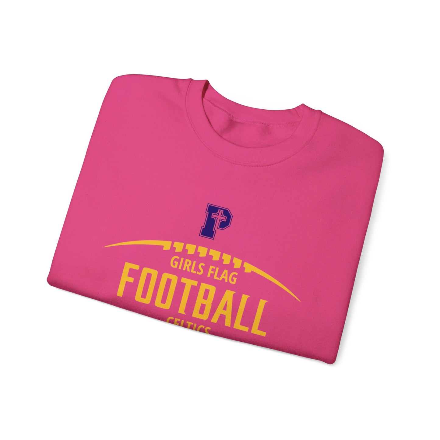 Flag Football Adult Crewneck Sweatshirt