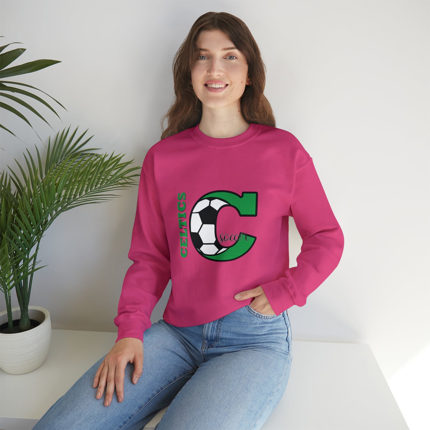 Soccer Heavy Blend™ Crewneck Sweatshirt
