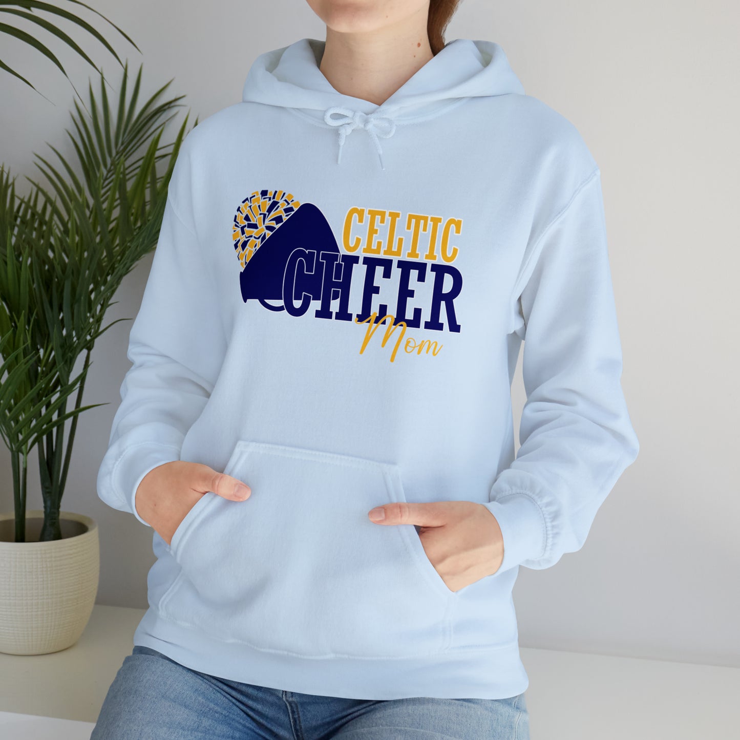 Celtic Cheer Mom Hooded Sweatshirt