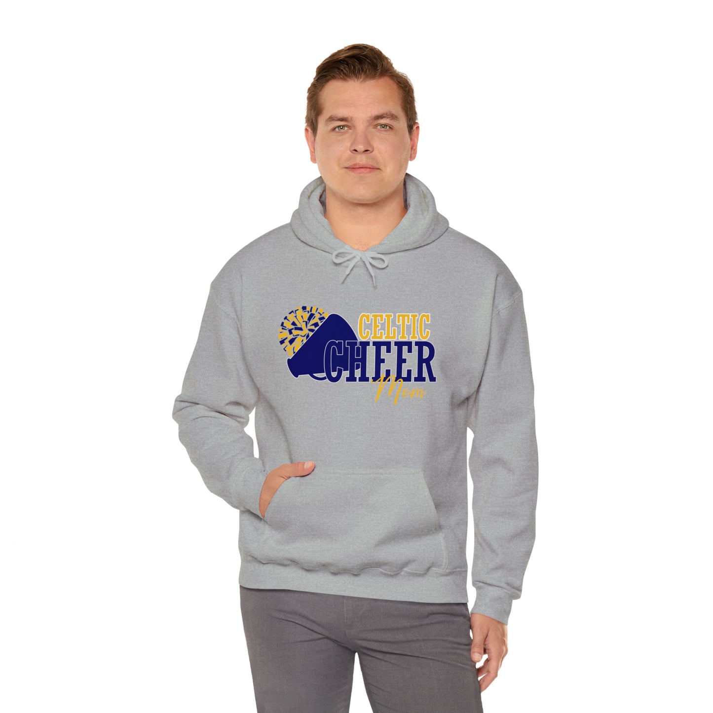 Celtic Cheer Mom Hooded Sweatshirt