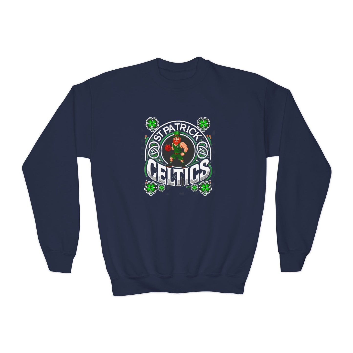 Basketball Youth Crewneck Sweatshirt