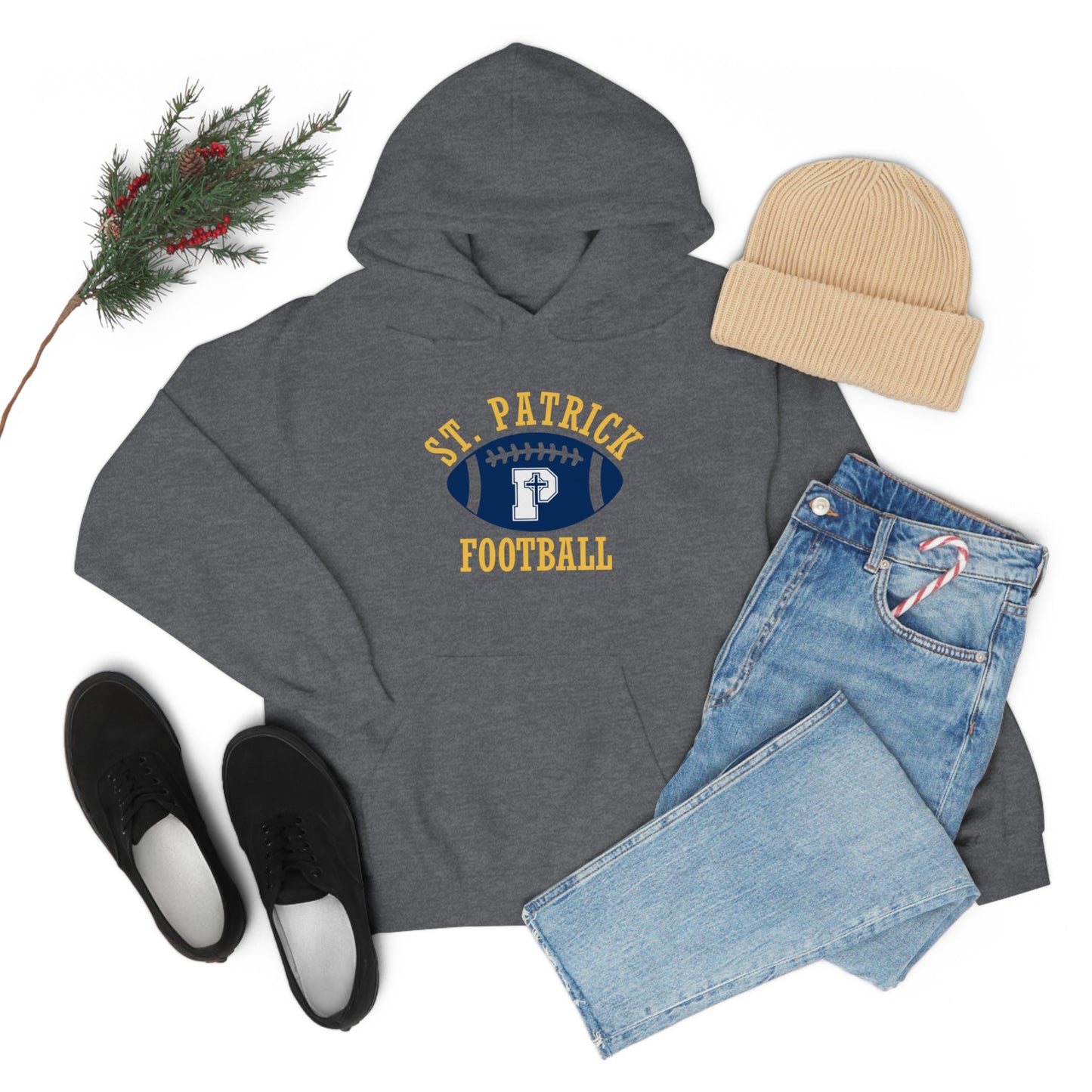Football Hooded Sweatshirt