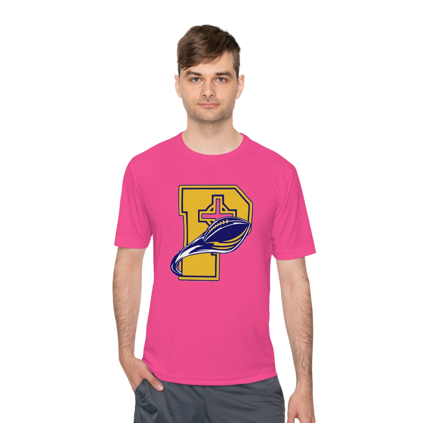 Flag Football Adult Moisture Wicking Tee