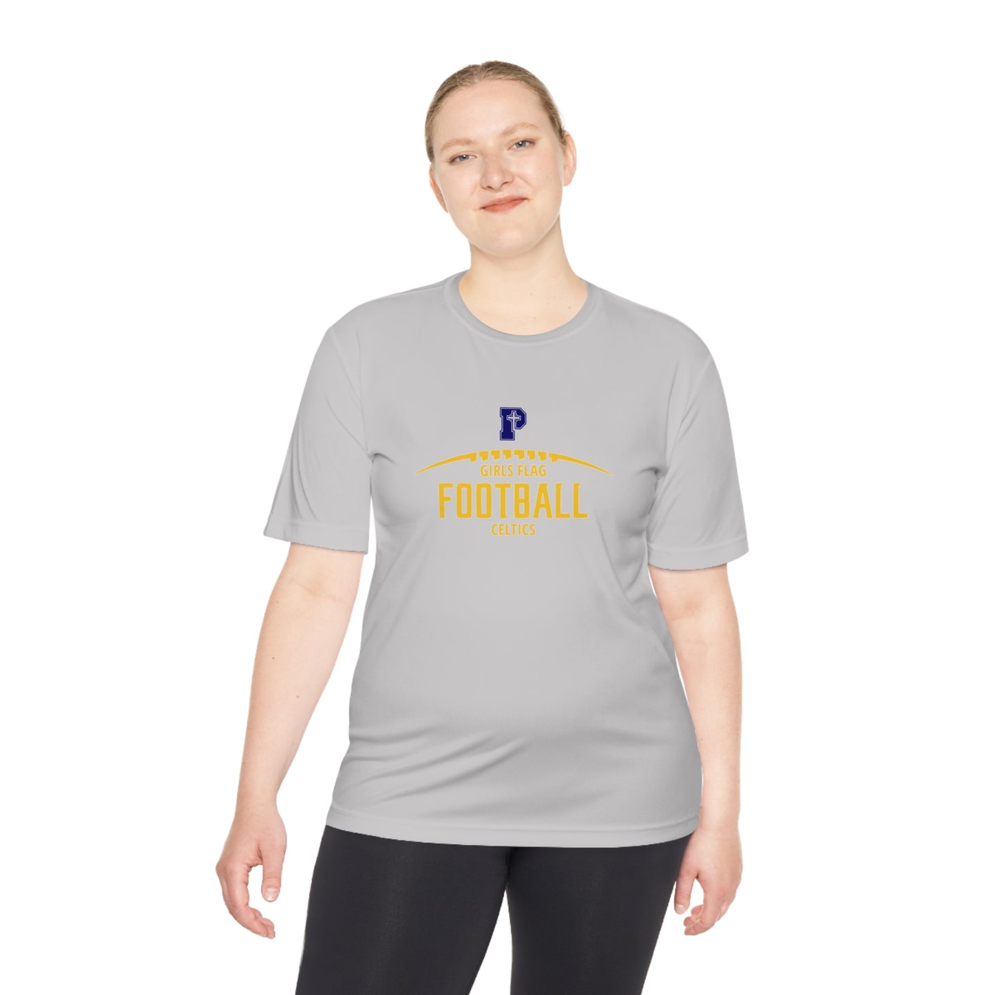 Flag Football Adult Moisture Wicking Tee