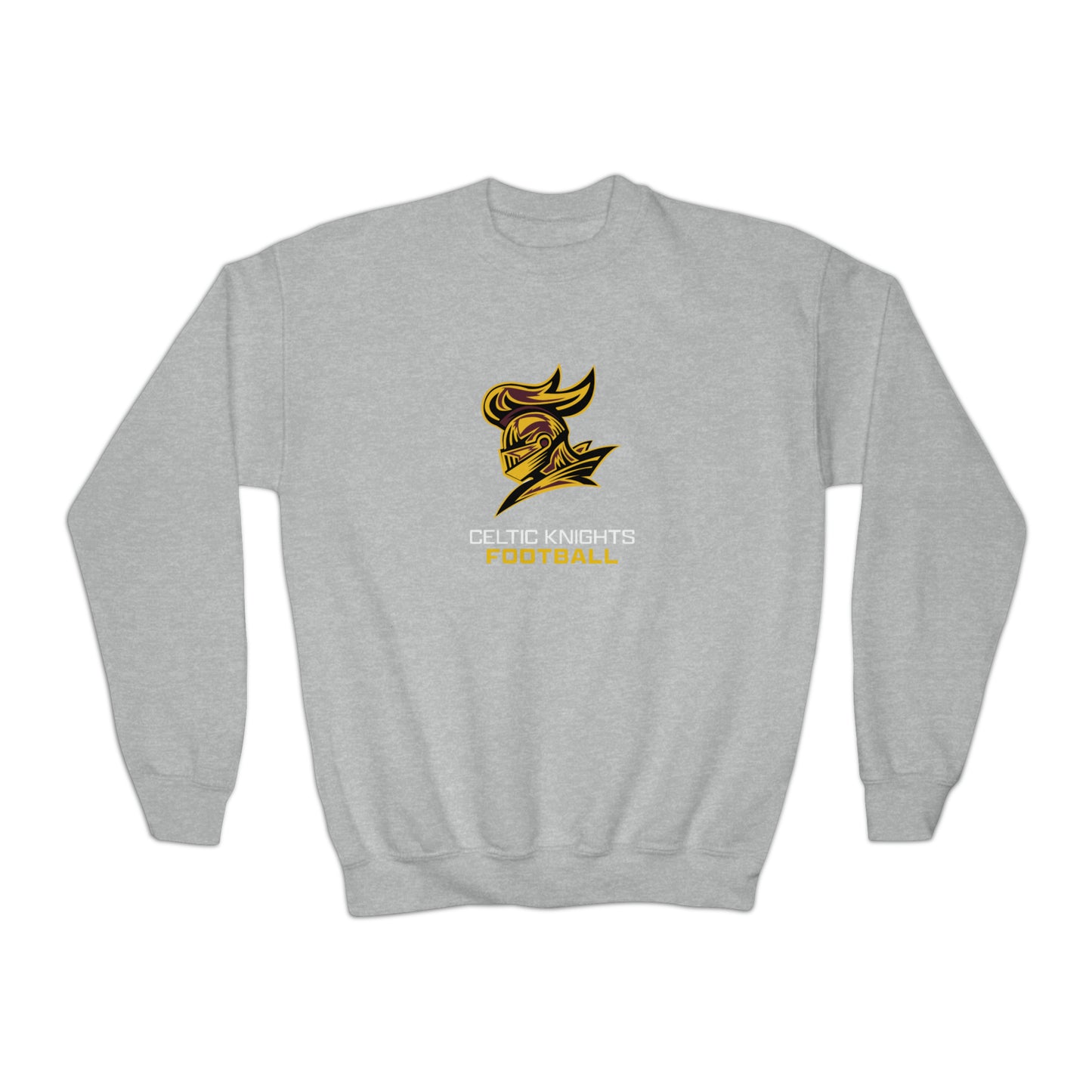 Celtic Knights Football Youth Crewneck Sweatshirt