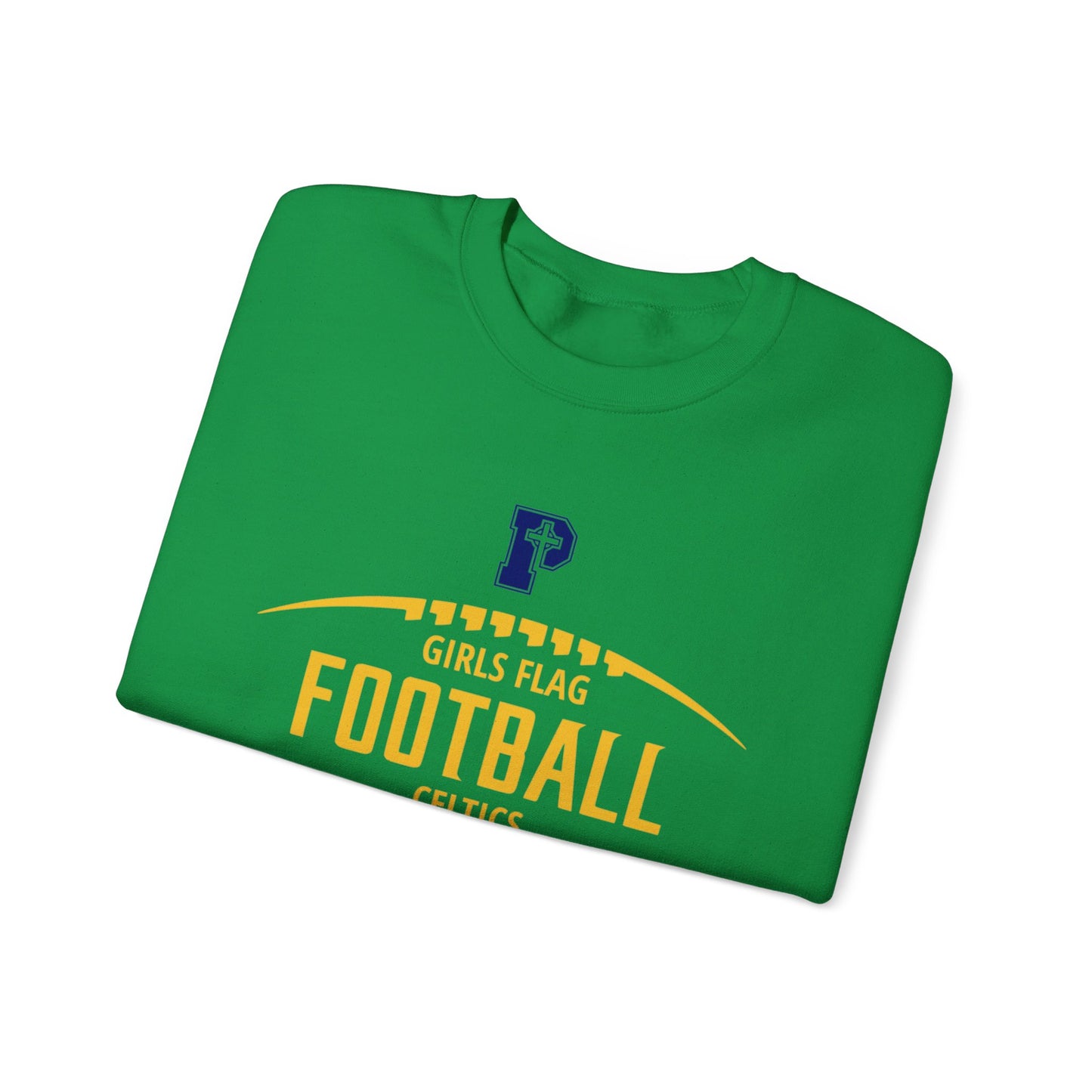 Flag Football Adult Crewneck Sweatshirt
