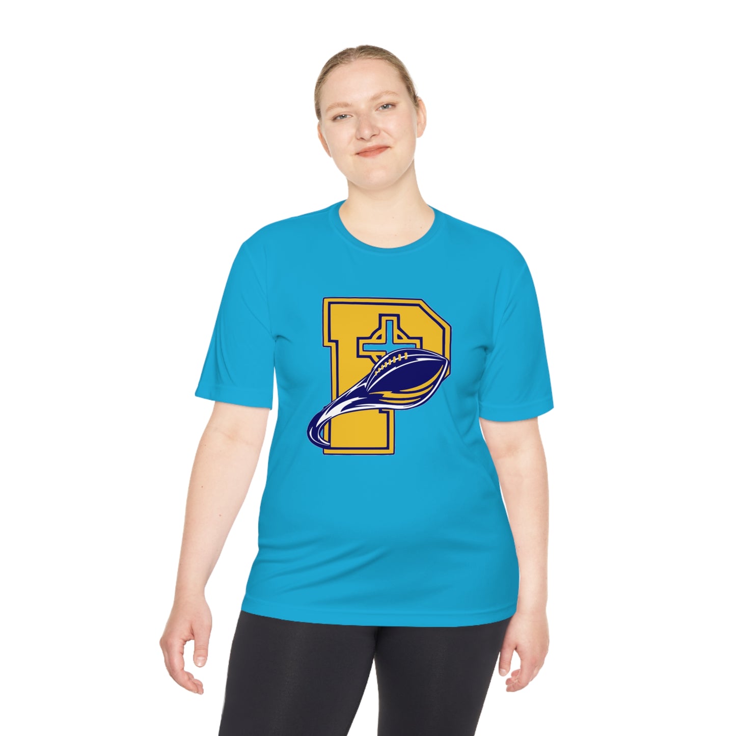 Flag Football Adult Moisture Wicking Tee
