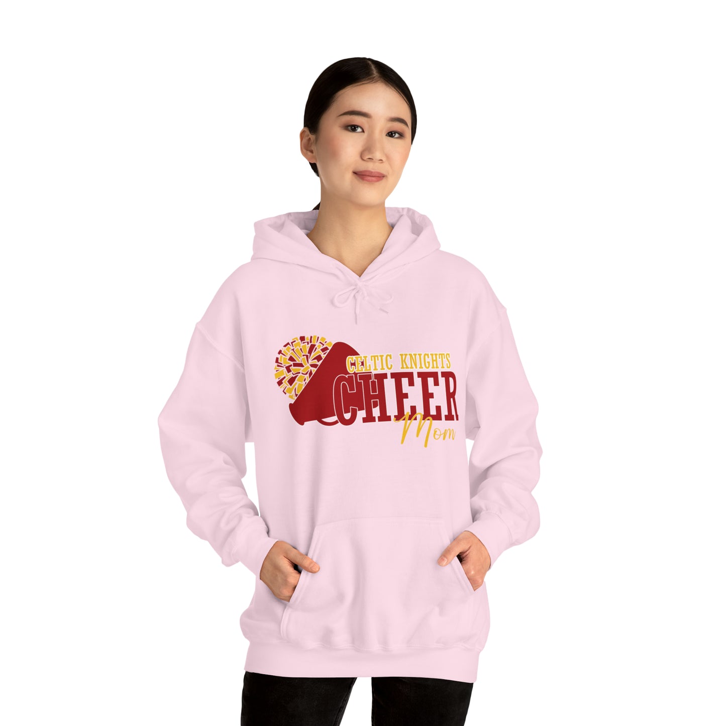 Celtic Knights Cheer Mom Hooded Sweatshirt